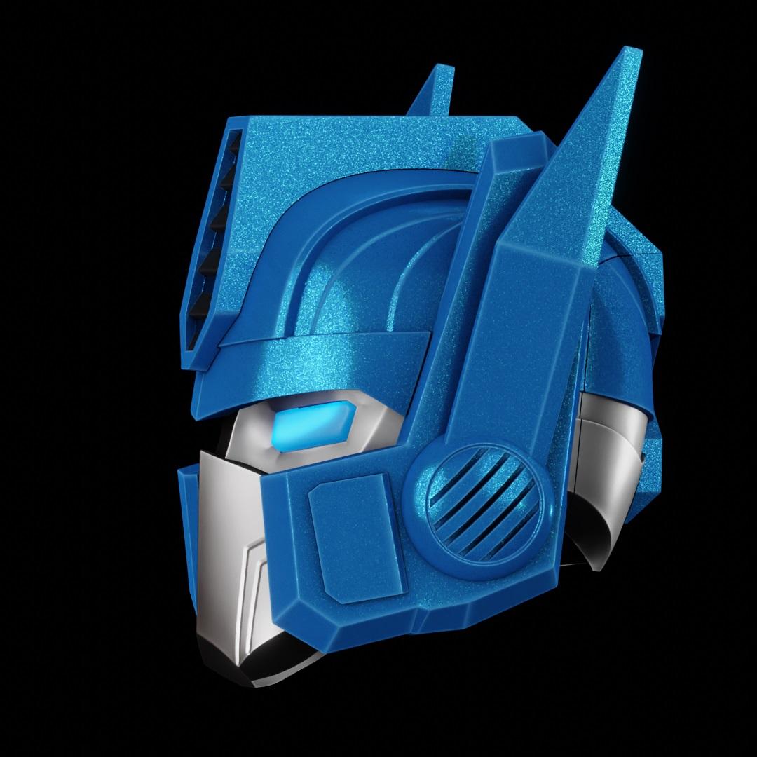 G1 Optimus Prime Helmet 3D Print File STL 3d model