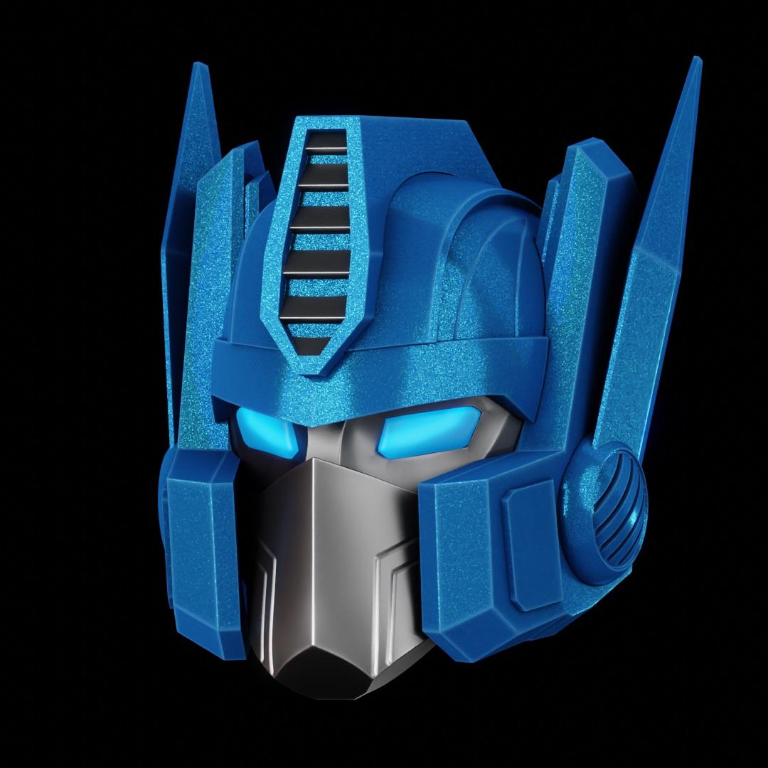 G1 Optimus Prime Helmet 3D Print File STL 3d model