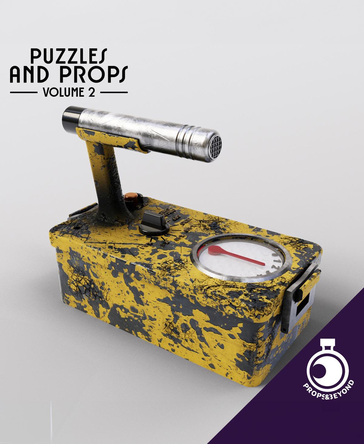 Geiger Counter 3d model