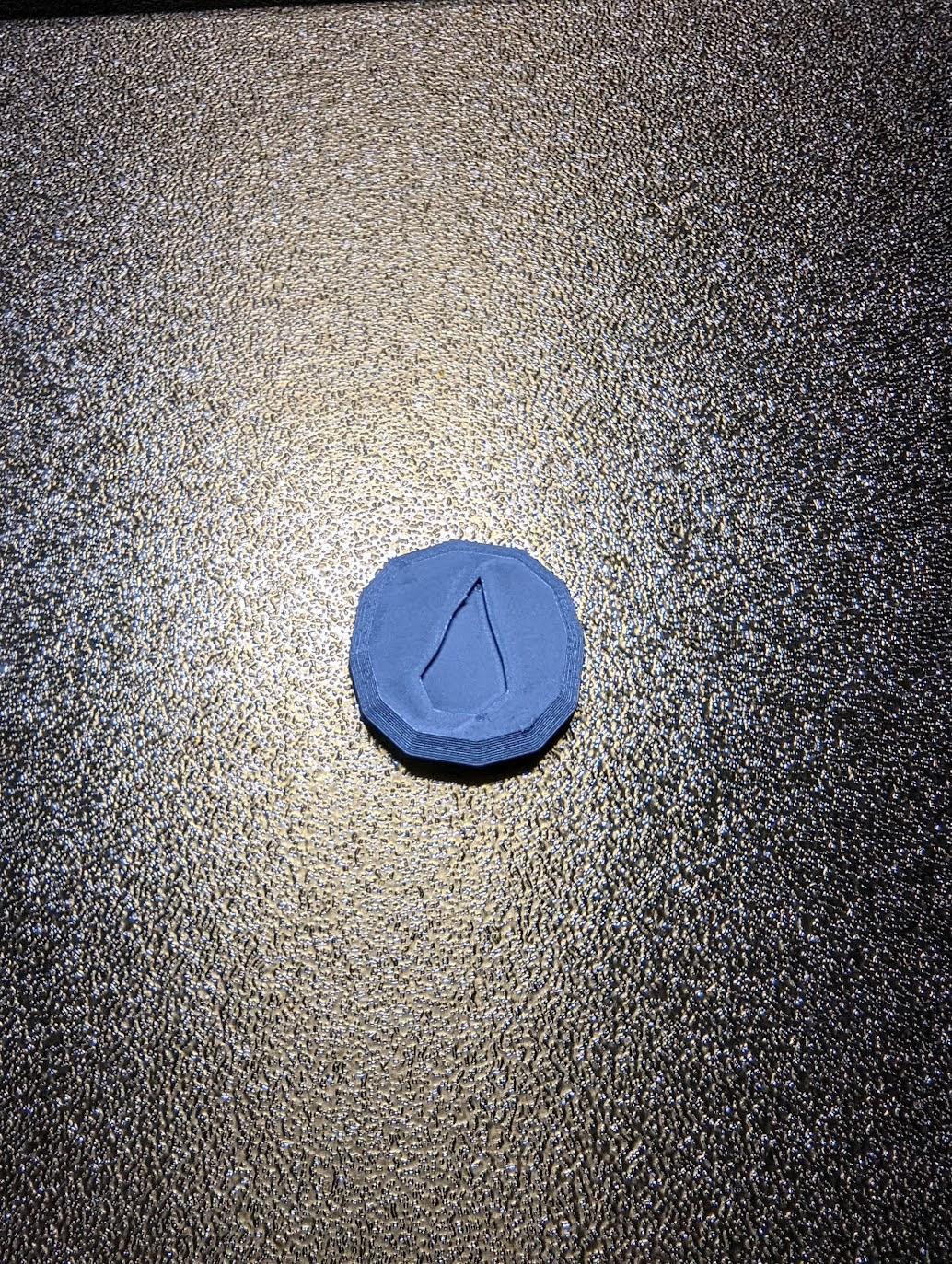 Runescape Water Rune Magnet 3d model