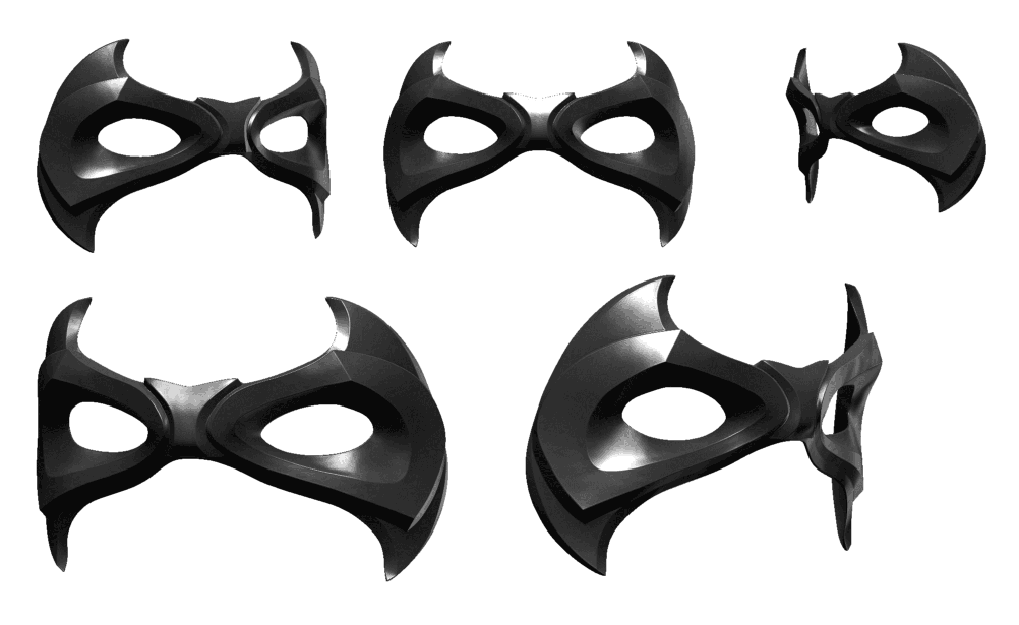 Robin Mask 3d model