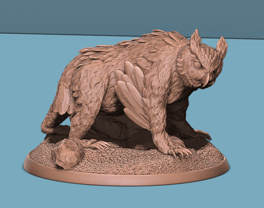 Owlbear 3d model