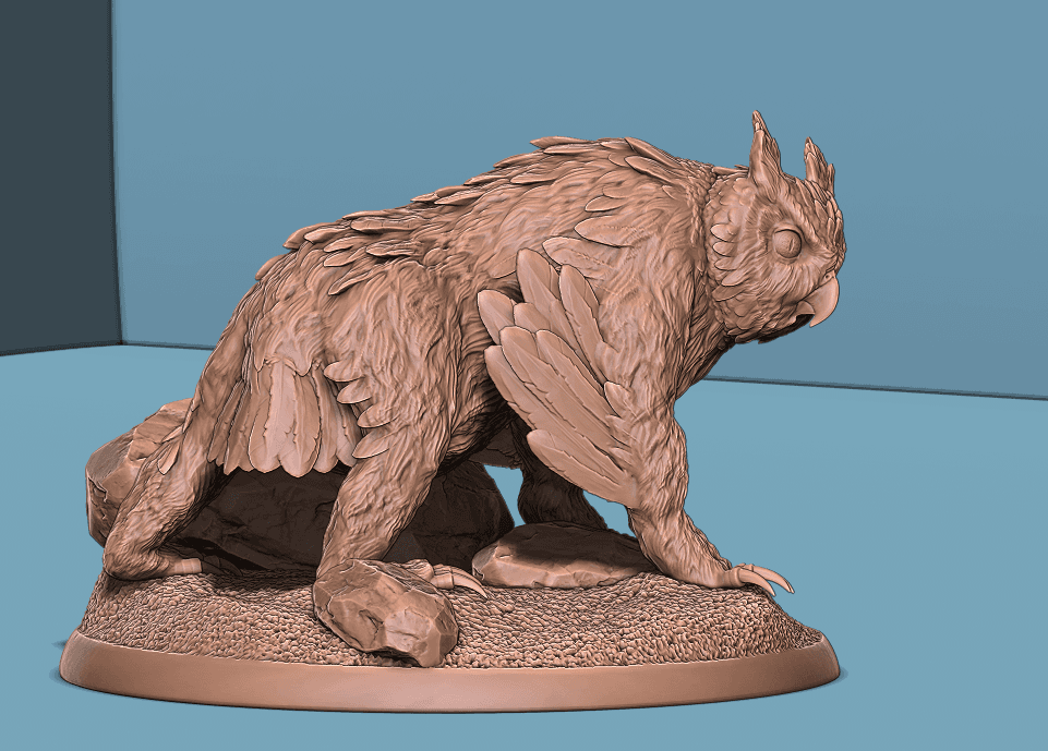 Owlbear 3d model