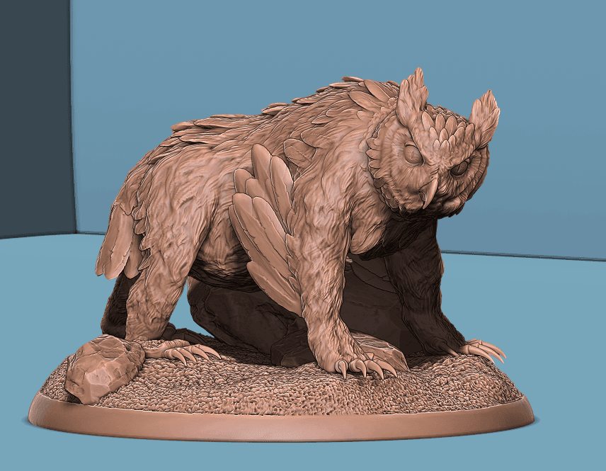 Owlbear 3d model