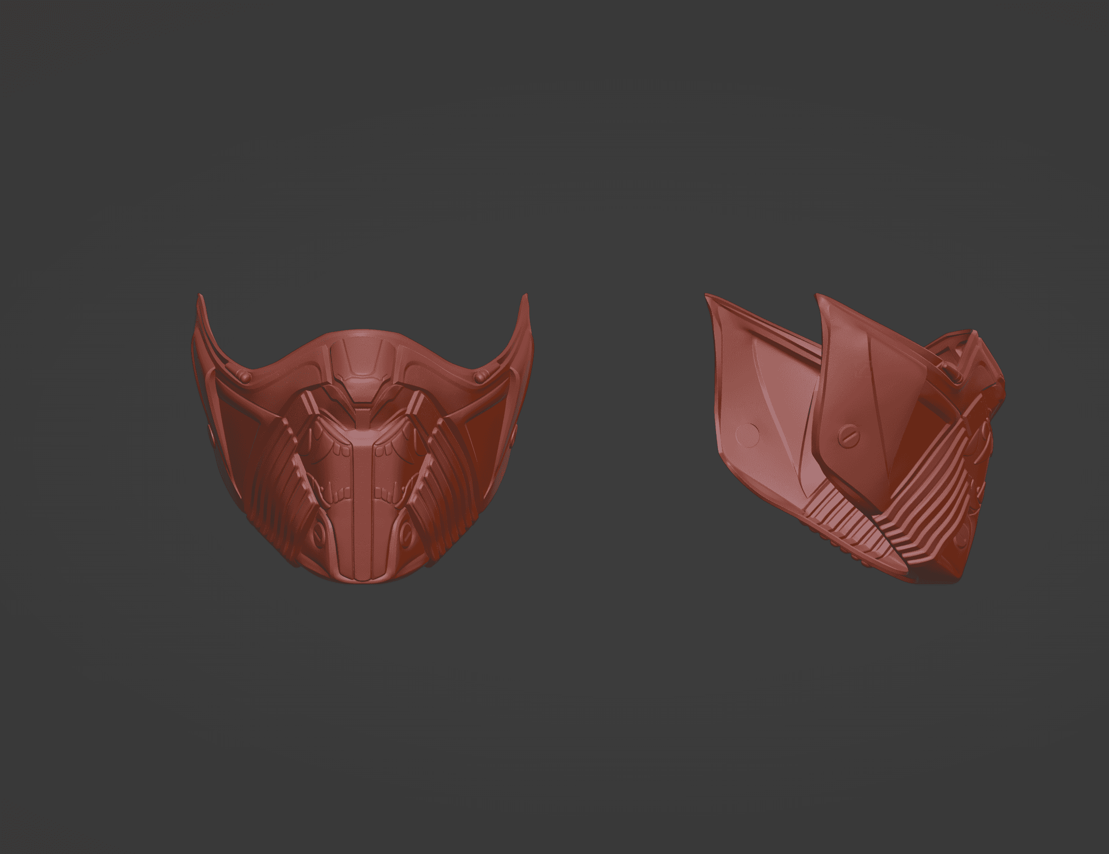 Frost MK1 Mask Alternate 2 3d model