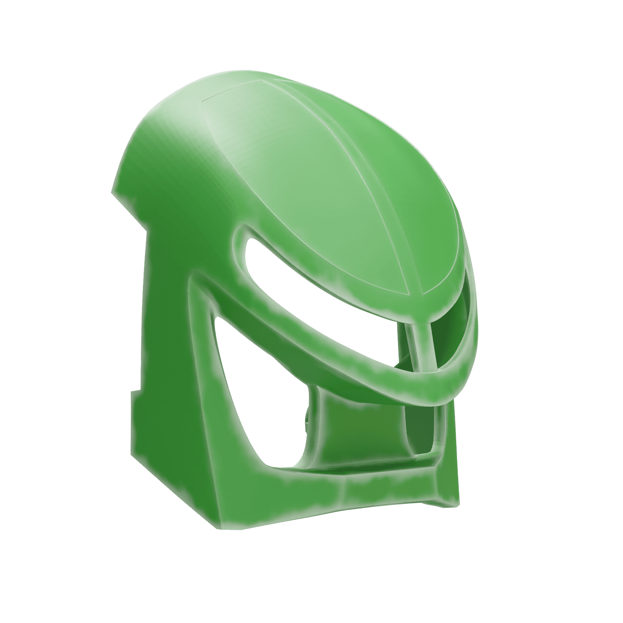 Bionicle Mask Green 3d model