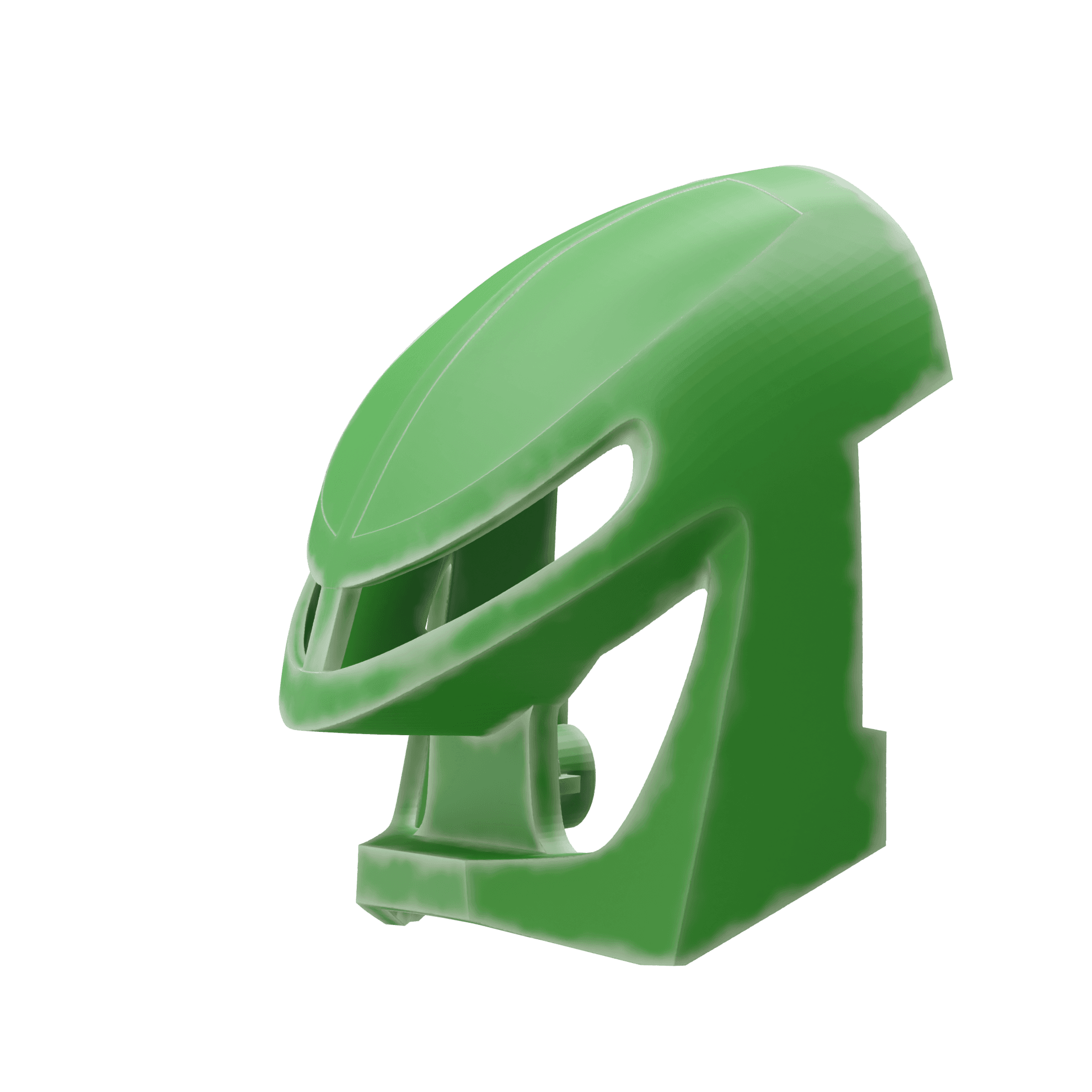 Bionicle Mask Green 3d model