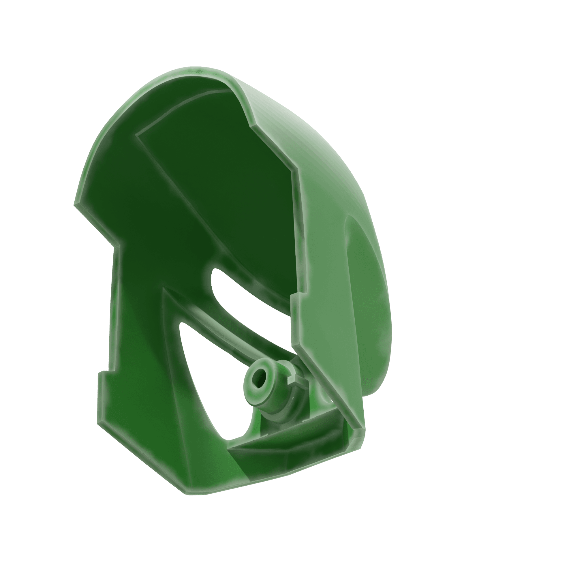 Bionicle Mask Green 3d model