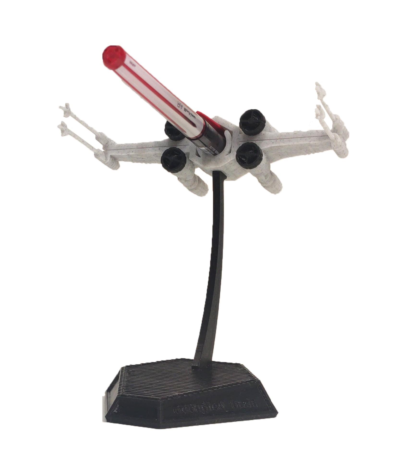 X-Wing Pen Stand #FunctionalArt 3d model