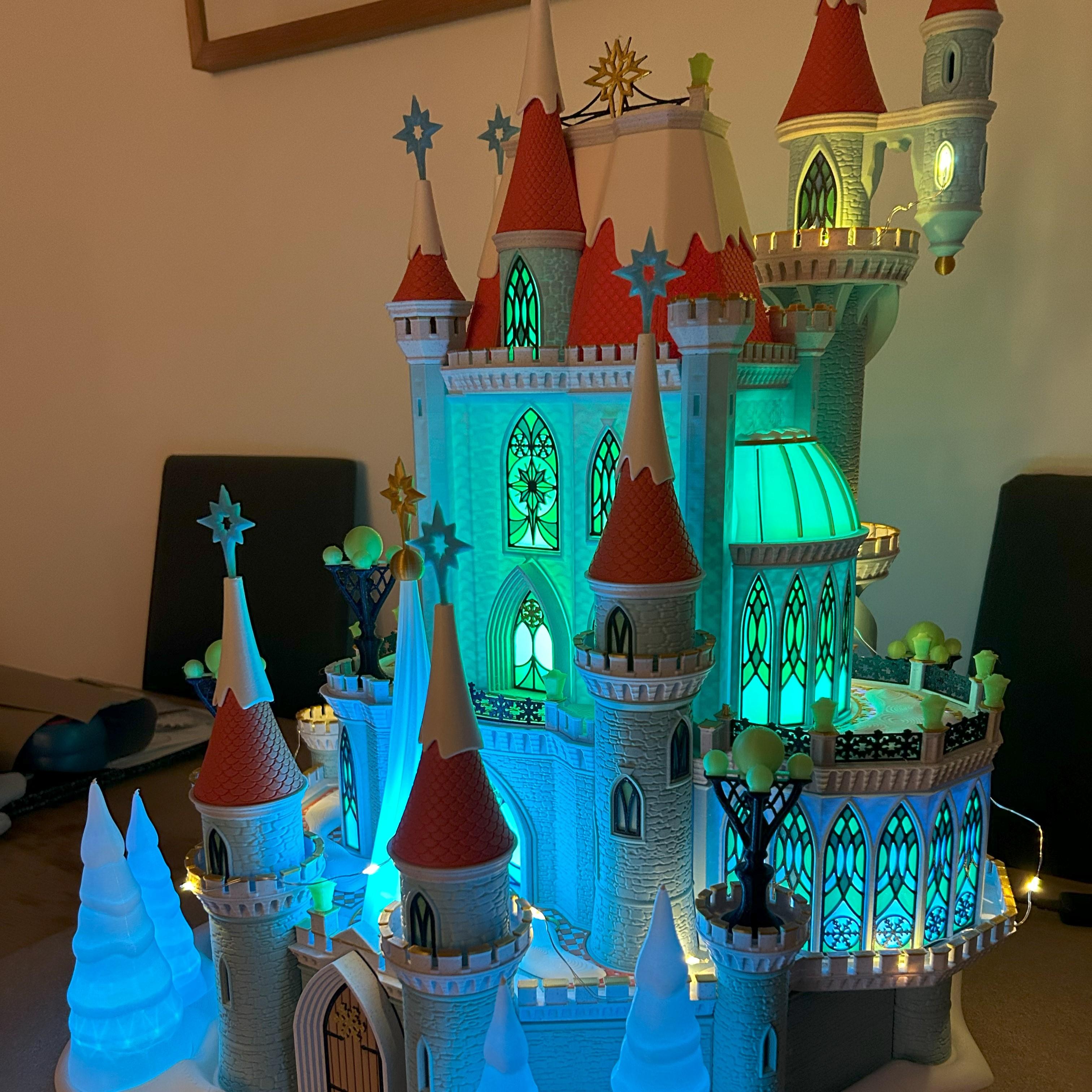 Christmas Castle 3d model