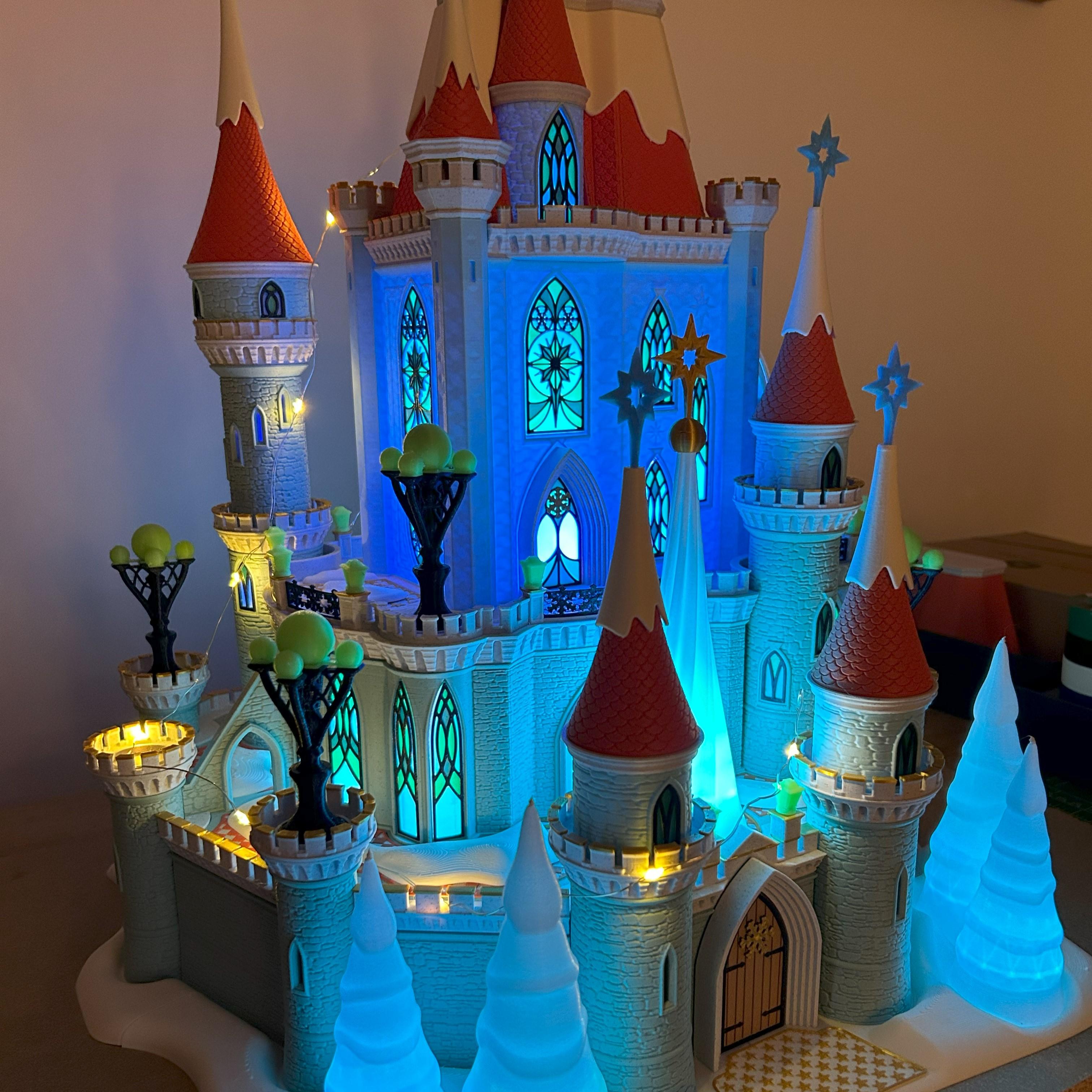 Christmas Castle 3d model