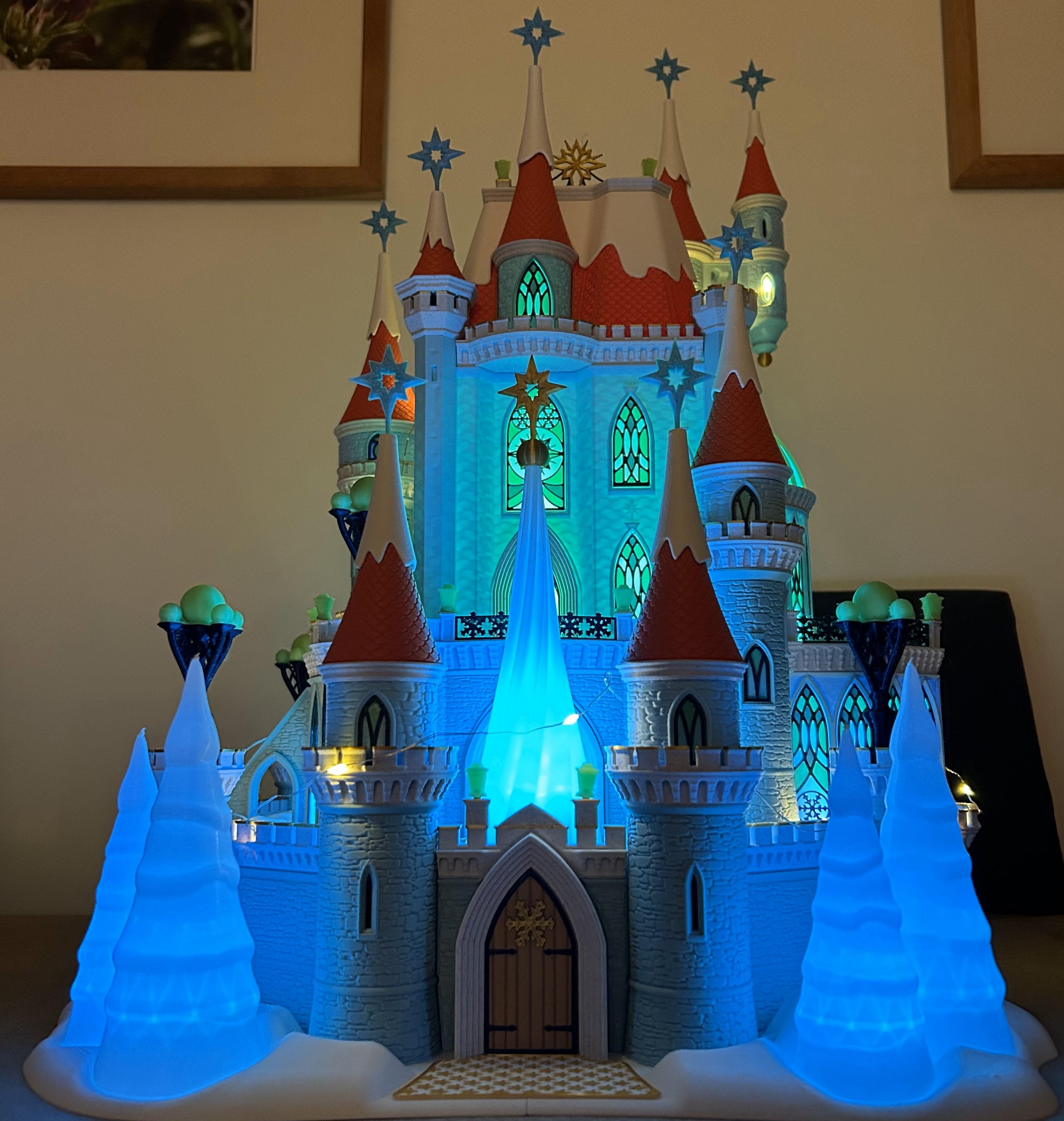 Christmas Castle 3d model