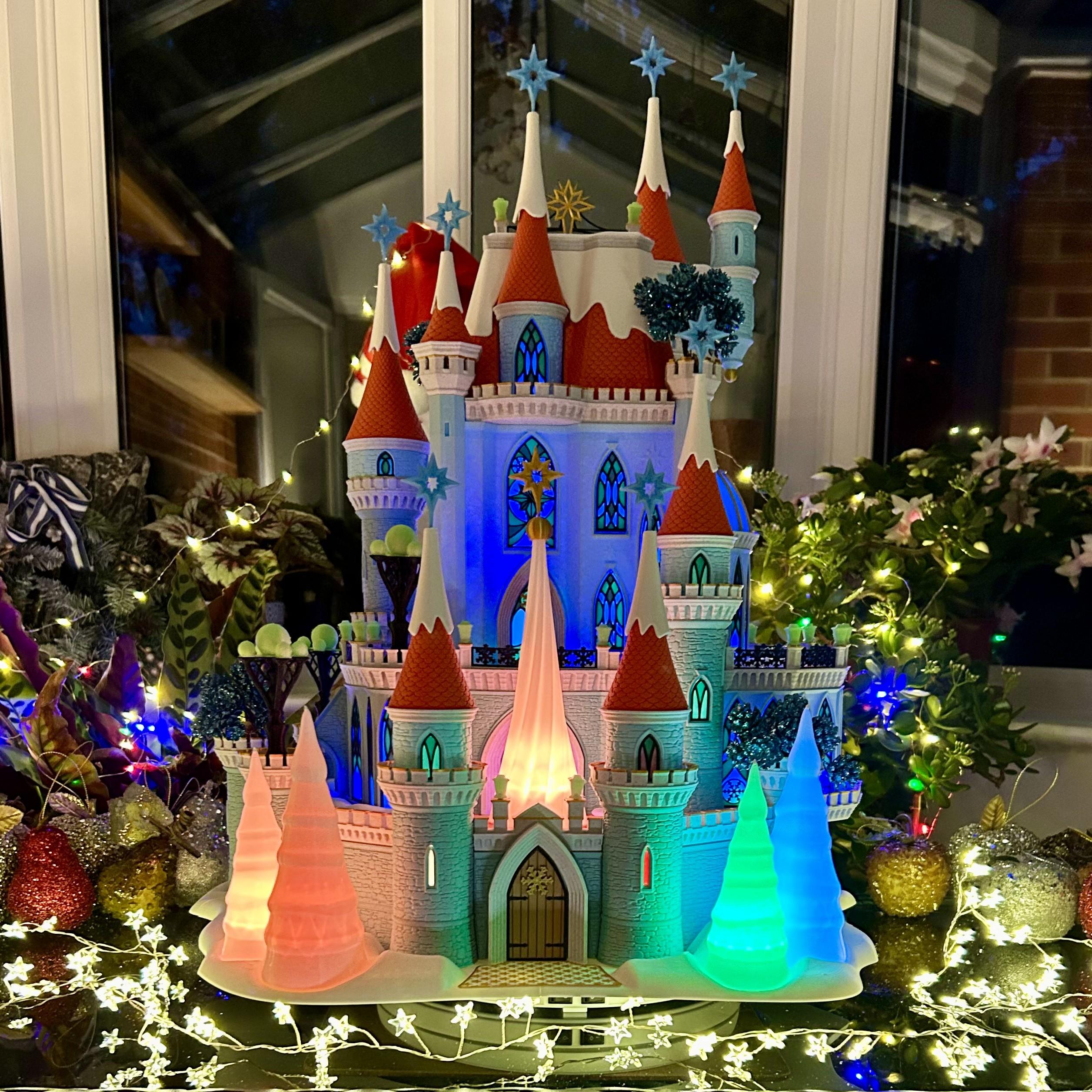 Christmas Castle 3d model