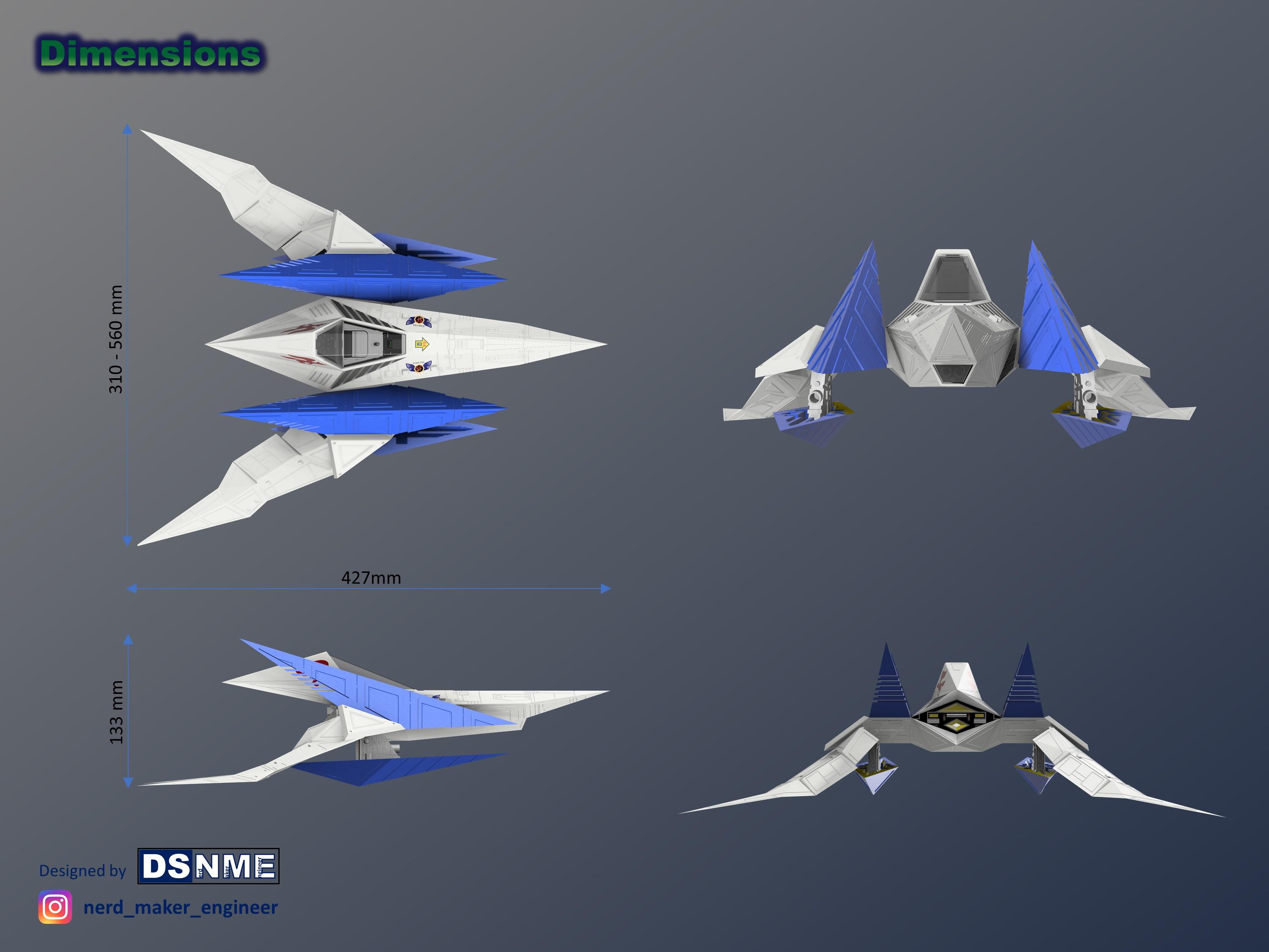 STAR FOX 64 Arwing (Lylat Wars) 3d model