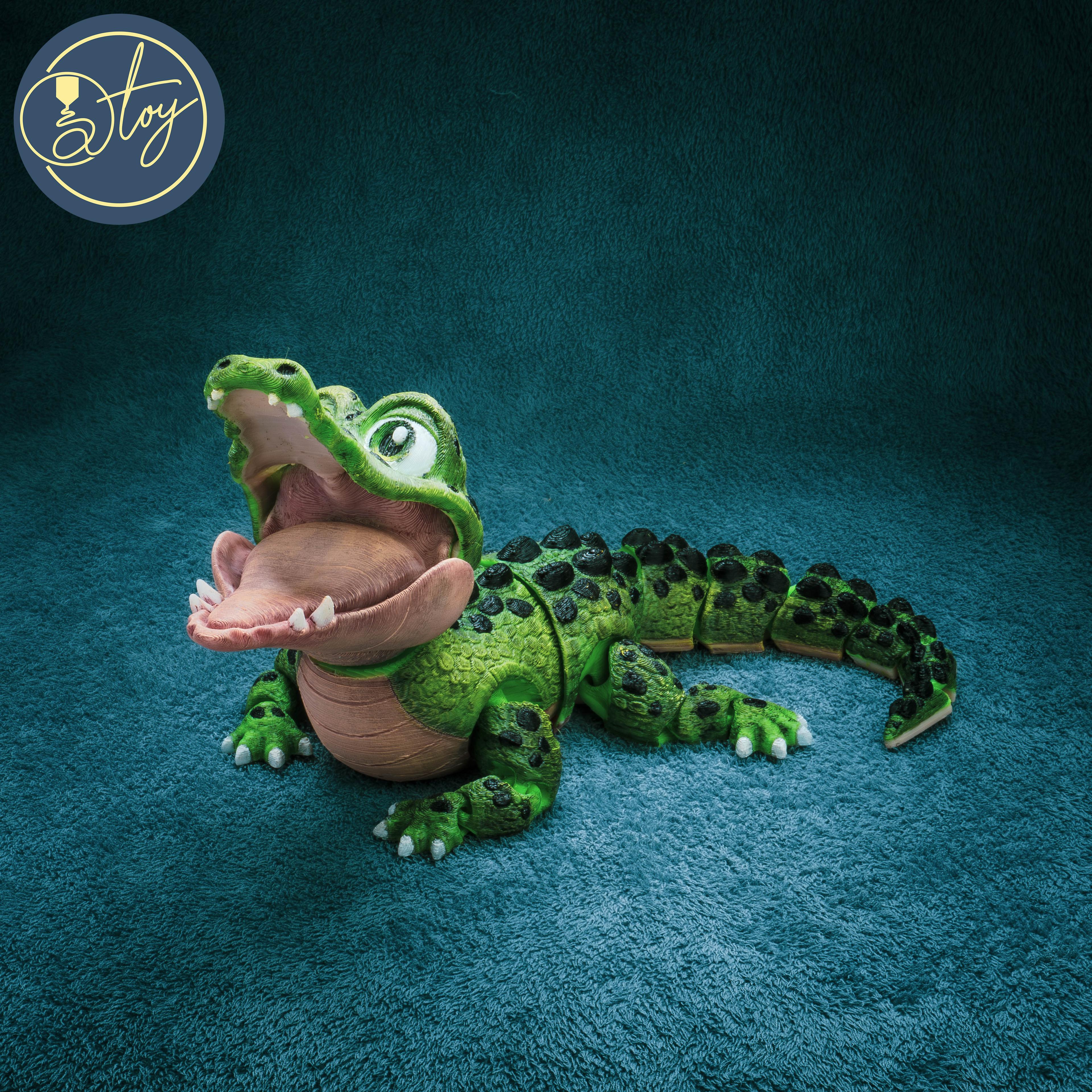 Boyo the Crocodile 3d model