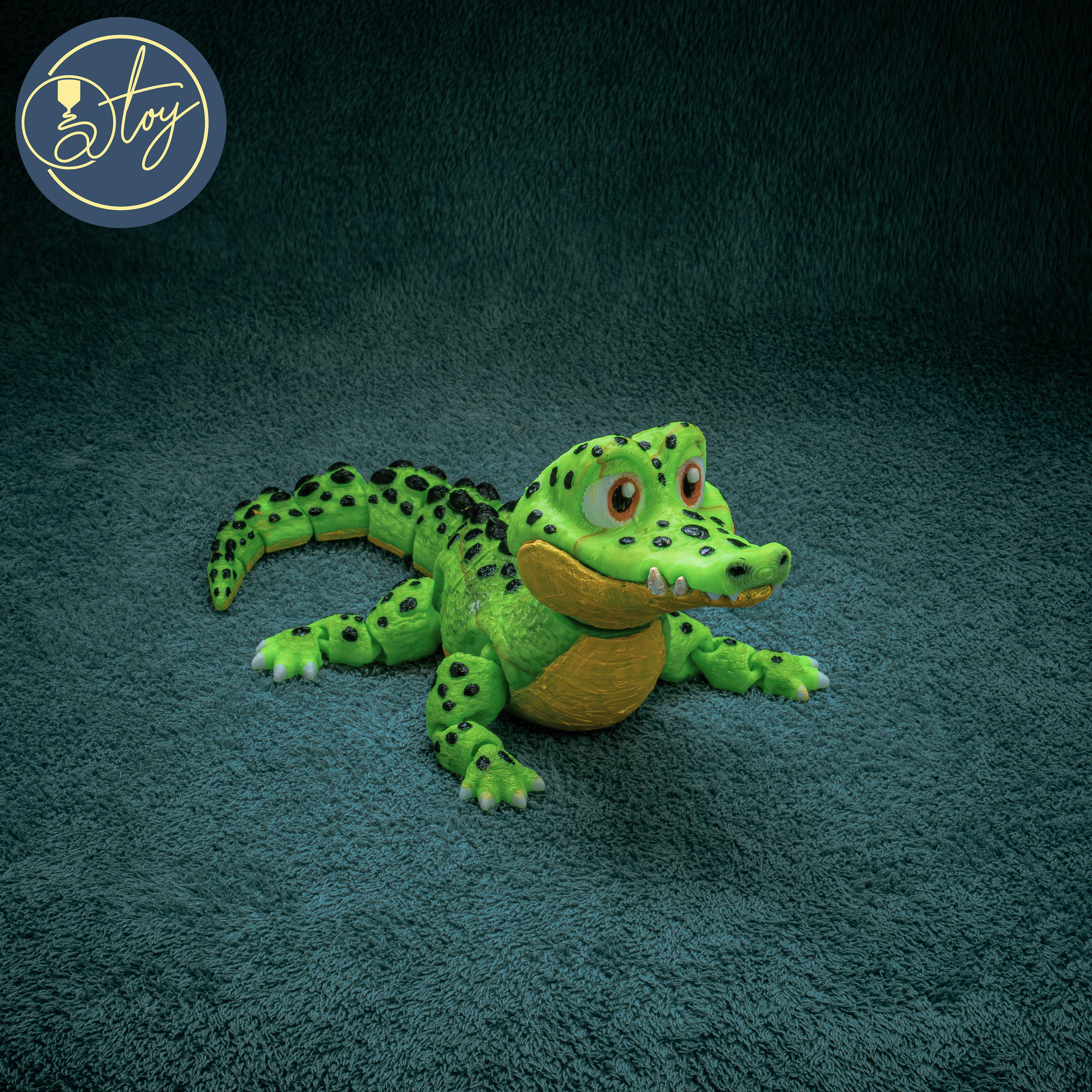 Boyo the Crocodile 3d model