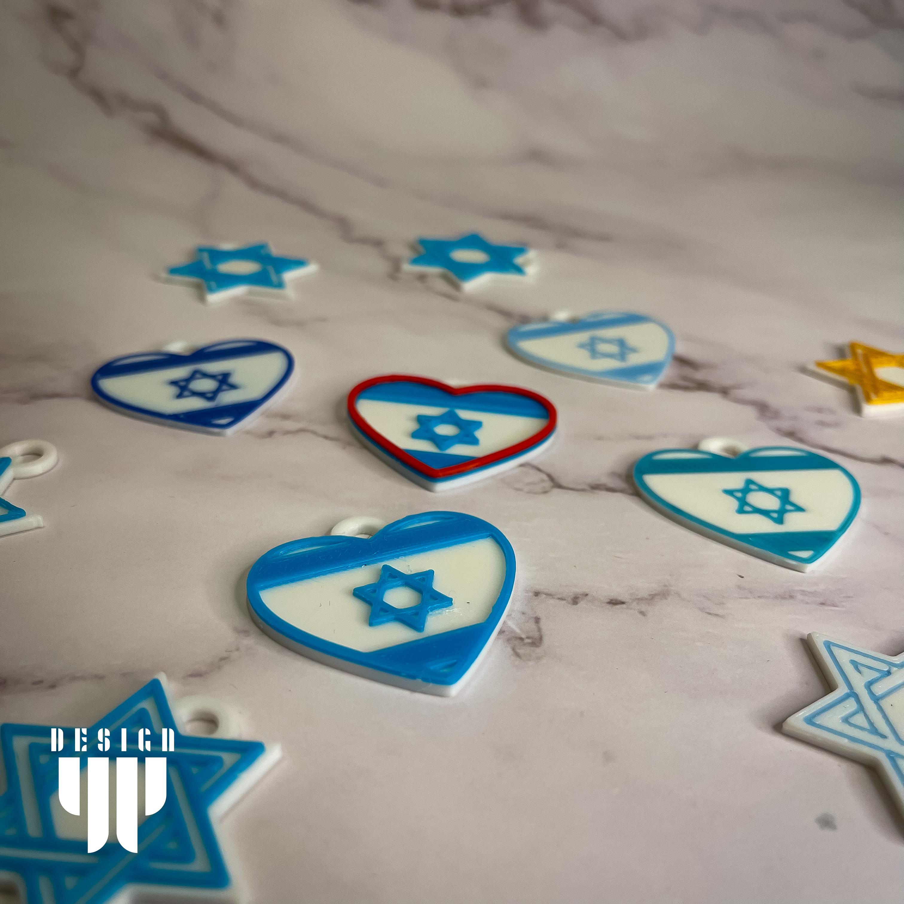 Support Israel 3d model