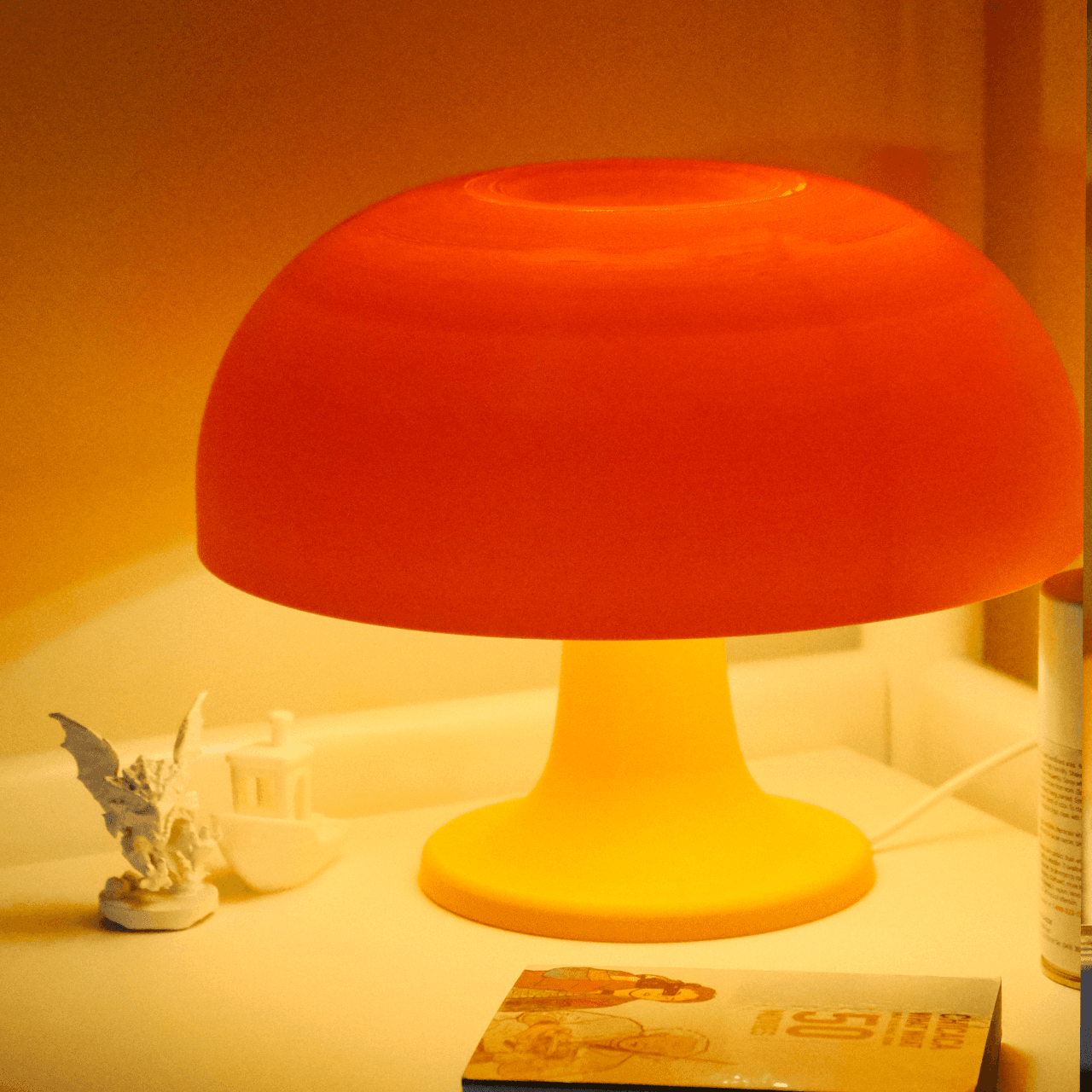 RETRO MUSHROOM LAMP 3d model