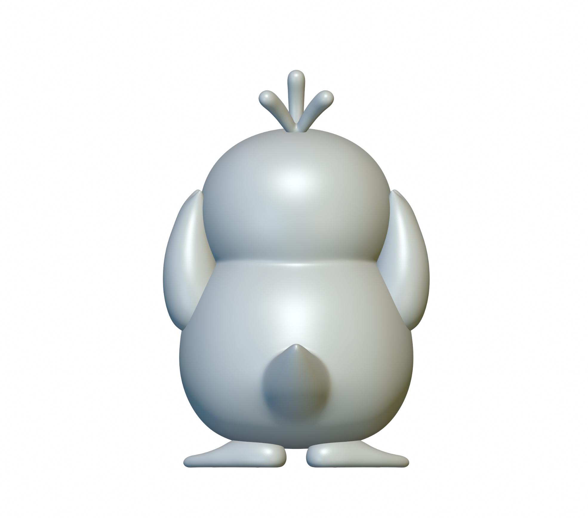 Pokemon Psyduck #54 - Optimized for 3D Printing 3d model