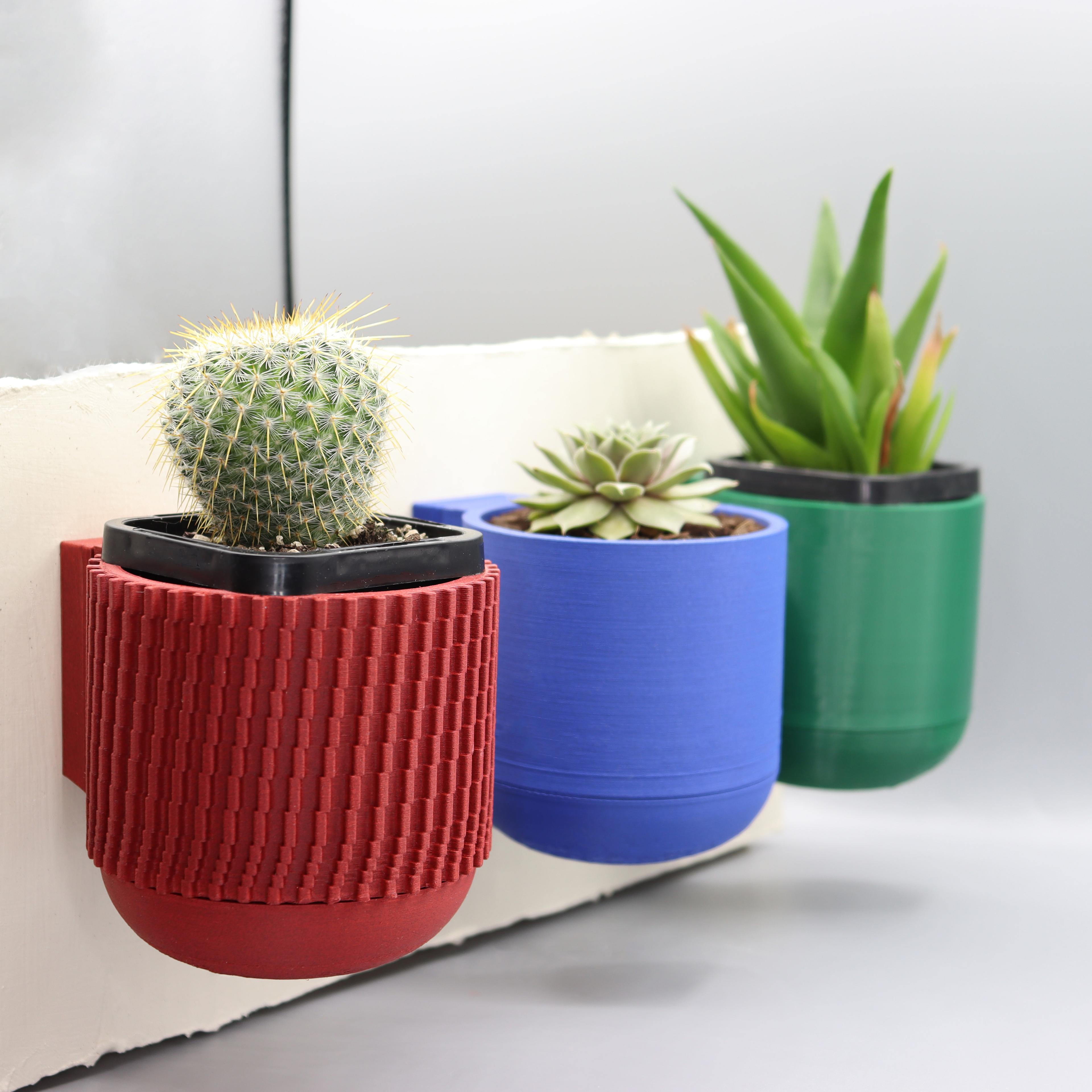 Hanging pots 3d model