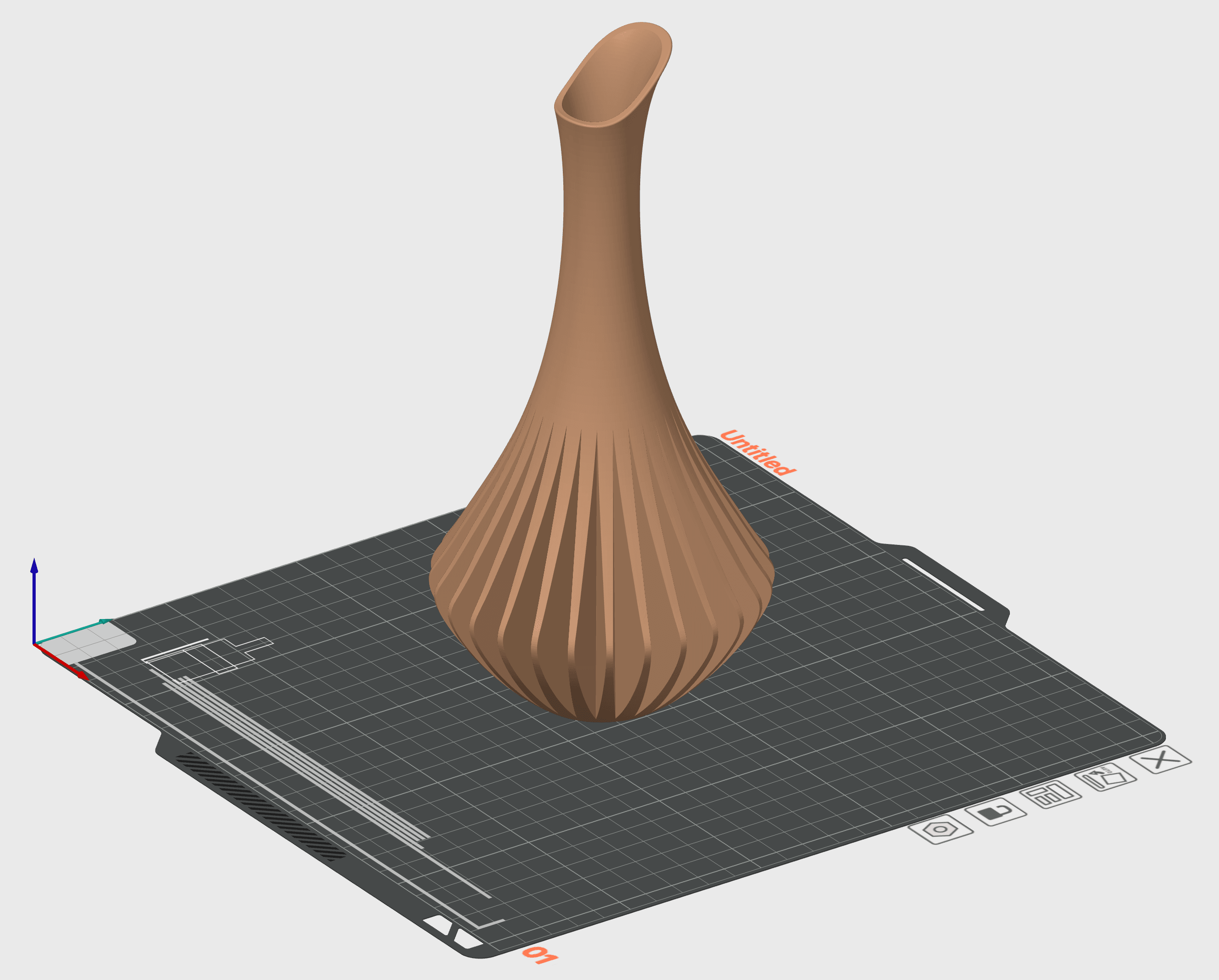 MCM Vase 3d model