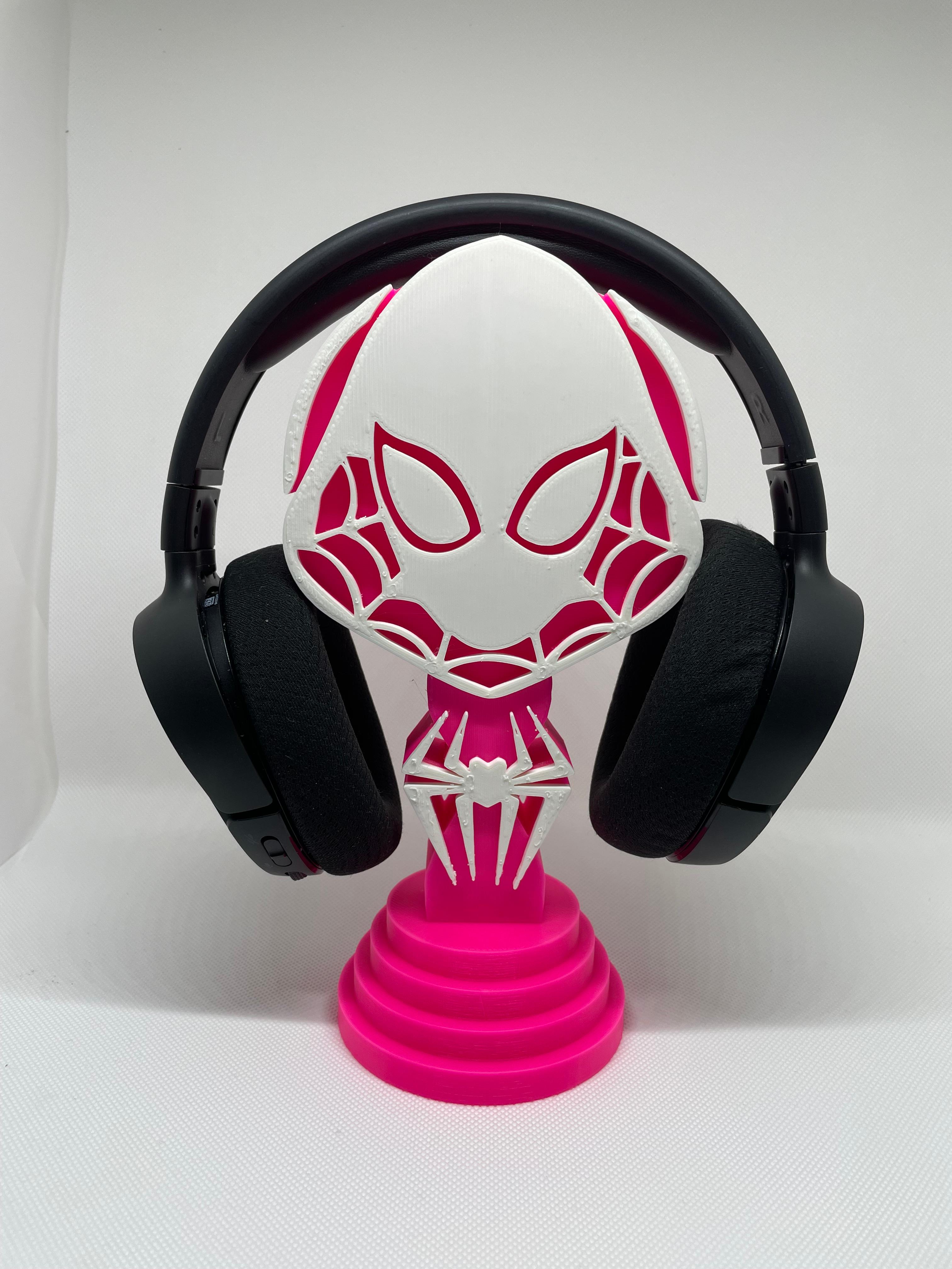 Spider Gwen Headphone Stand 3d model