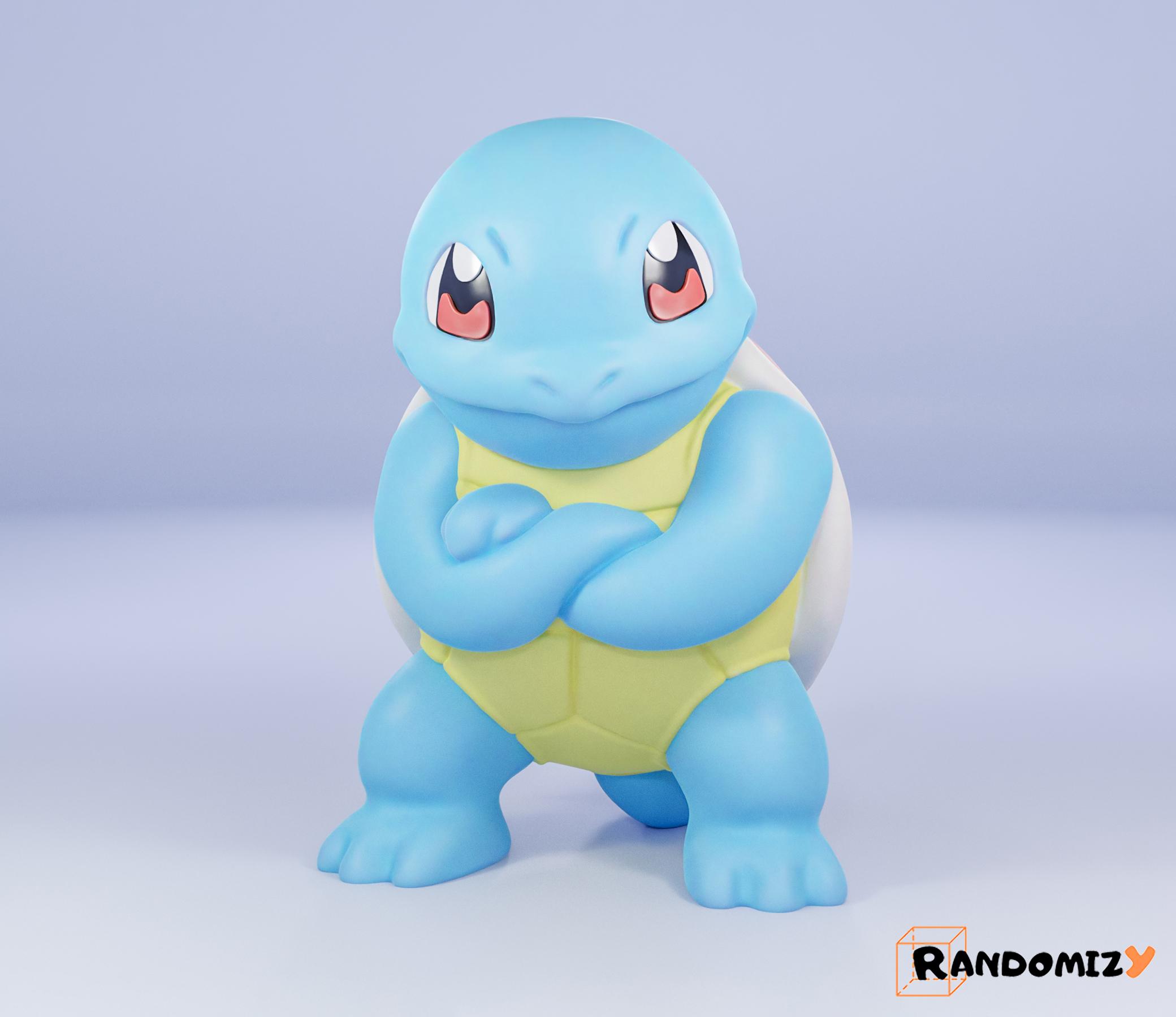 Squirtle Boss (Fanart) 3d model