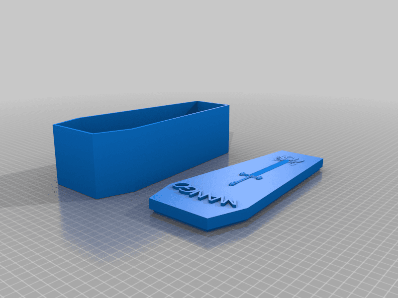 Pet Coffin 3d model