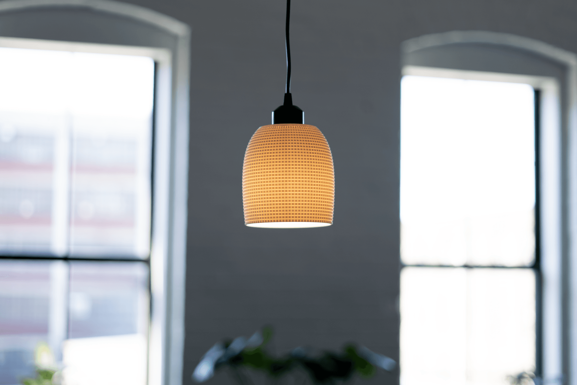 Grid Pendant Light 3d model