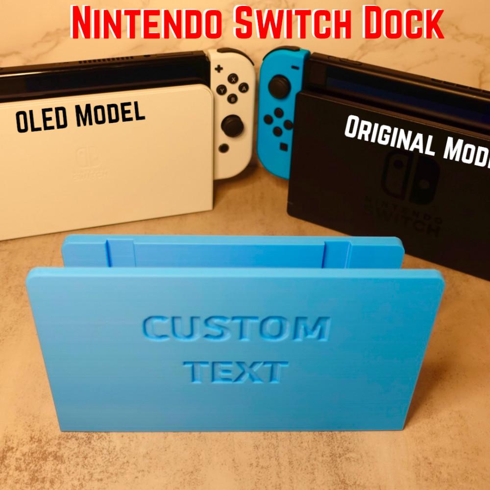 Nintendo Switch Custom Dock (Original/OLED) 3d model