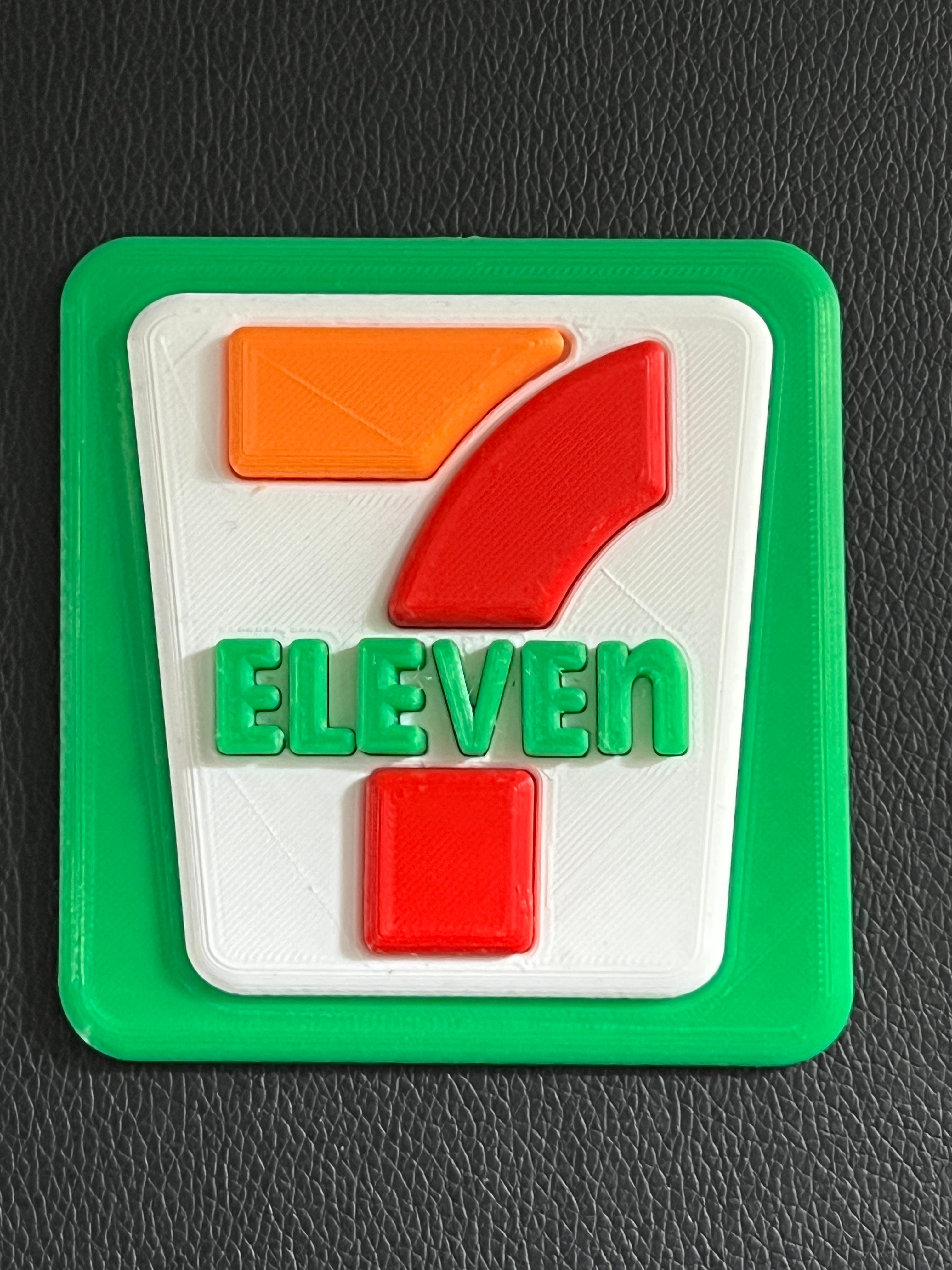 7-11 Sign 3d model