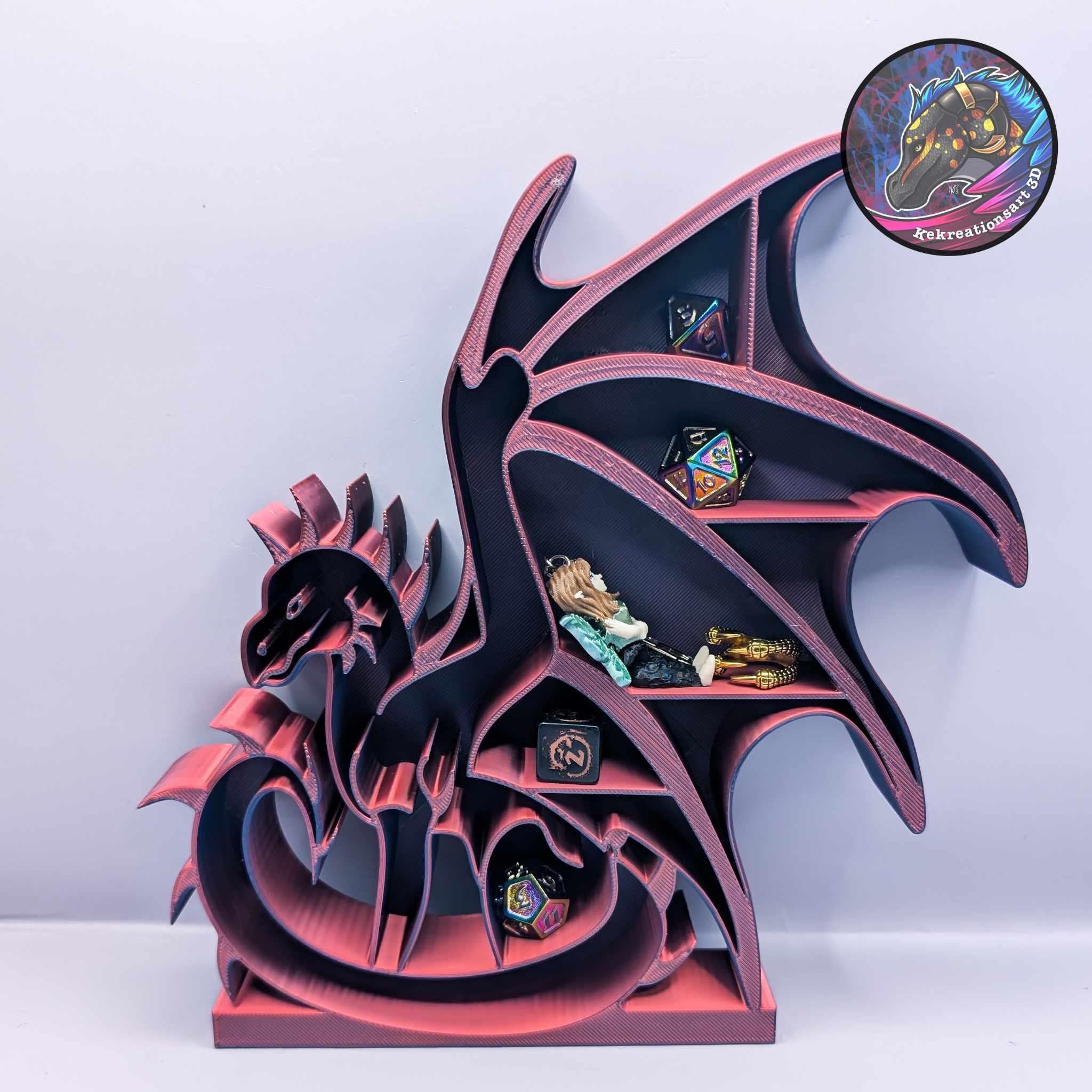 Dragon Mini Shelf Sitting 3d model