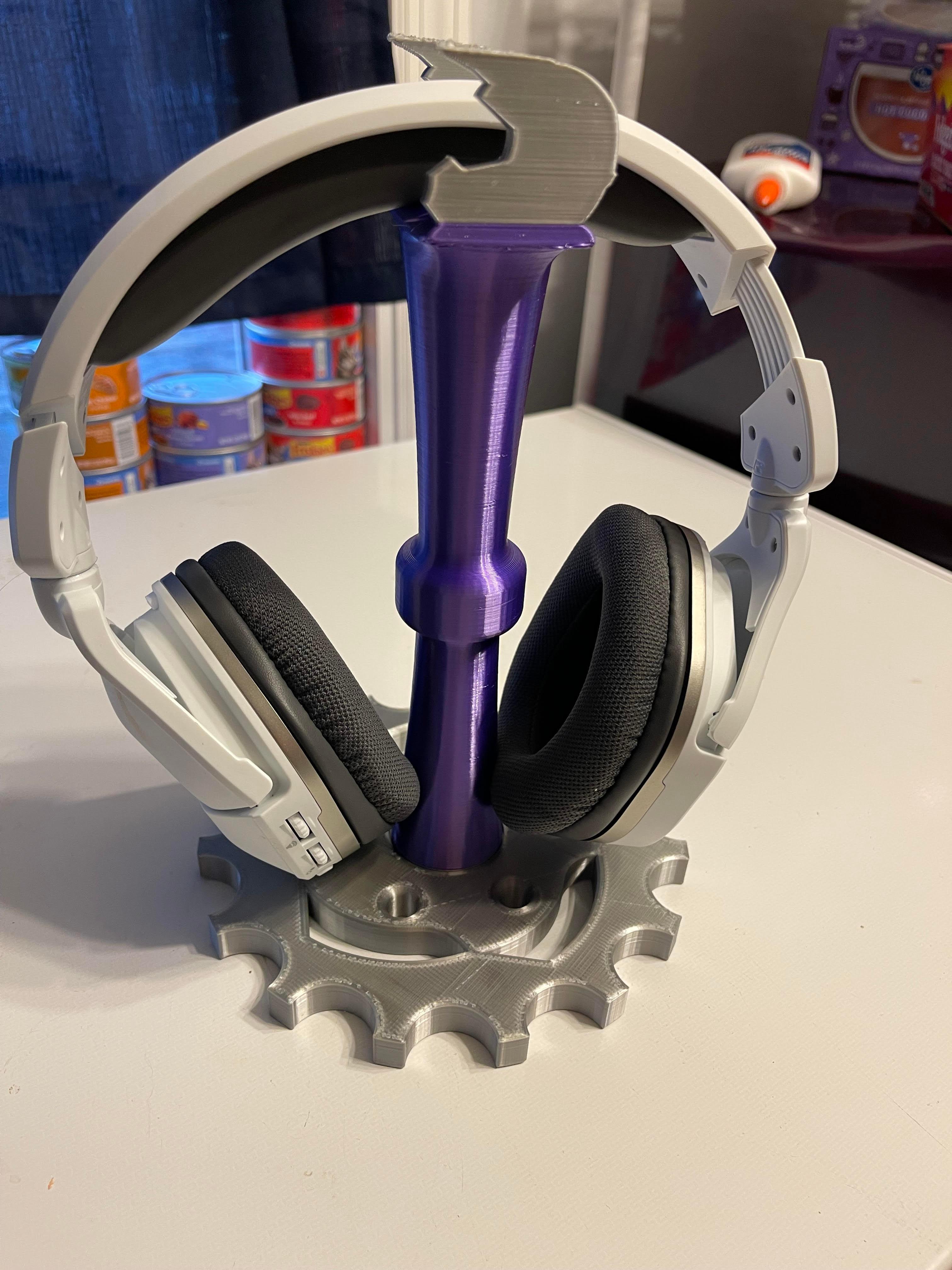 HEADSET STAND SPROCKET.stl 3d model