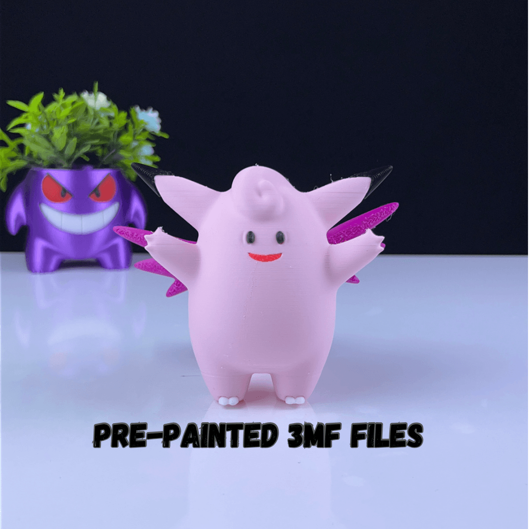 clefable 3mf 3d model