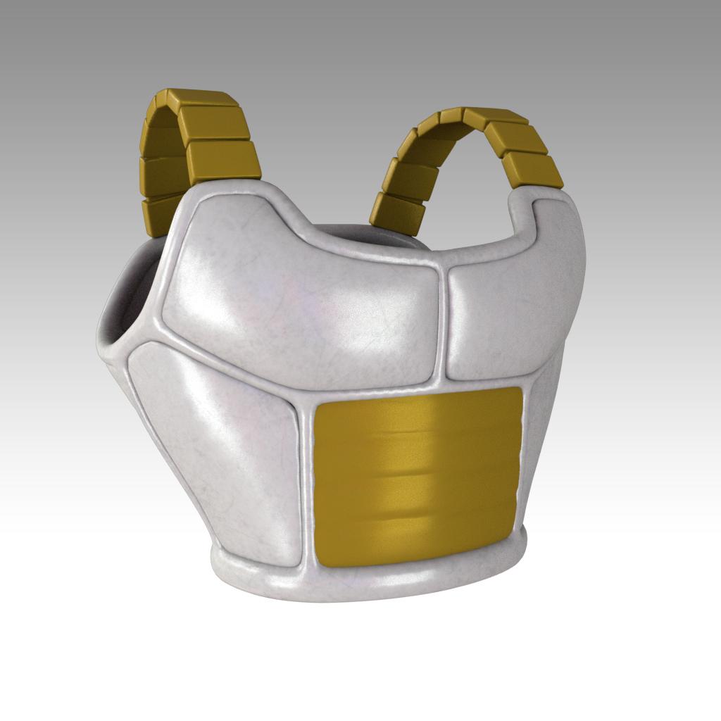 Saiyan Armor 3d model