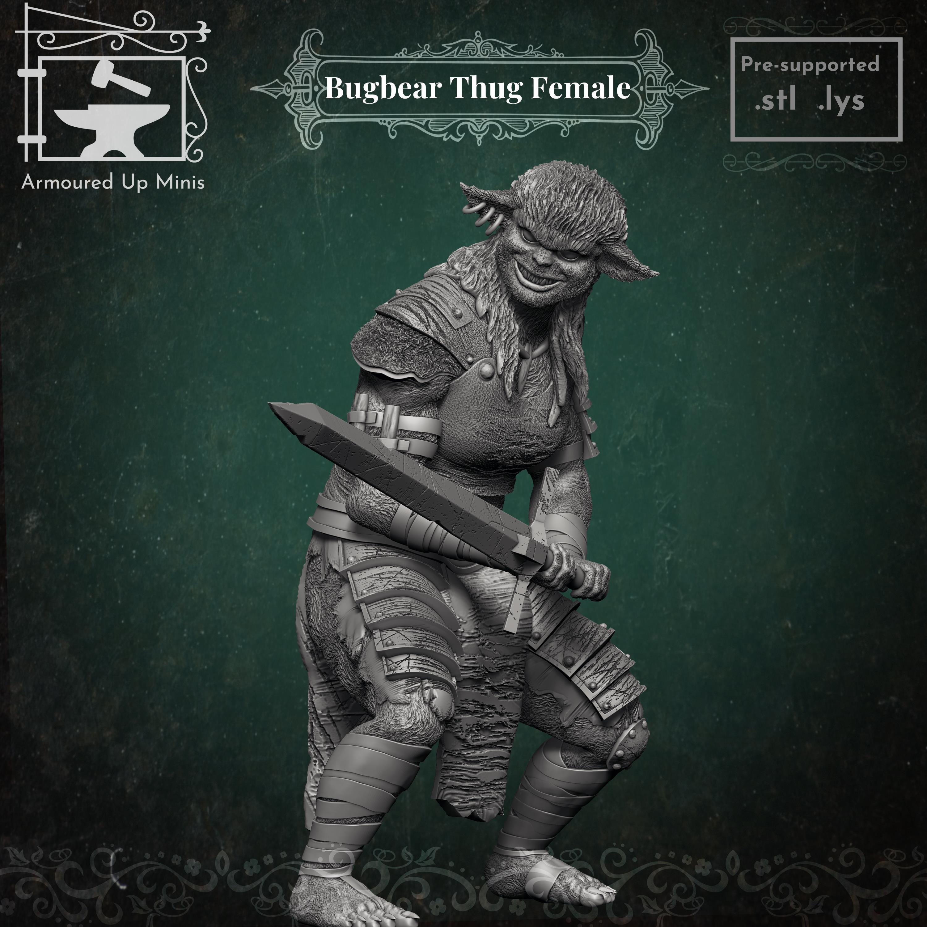 Bugbear Thug - Female 3d model