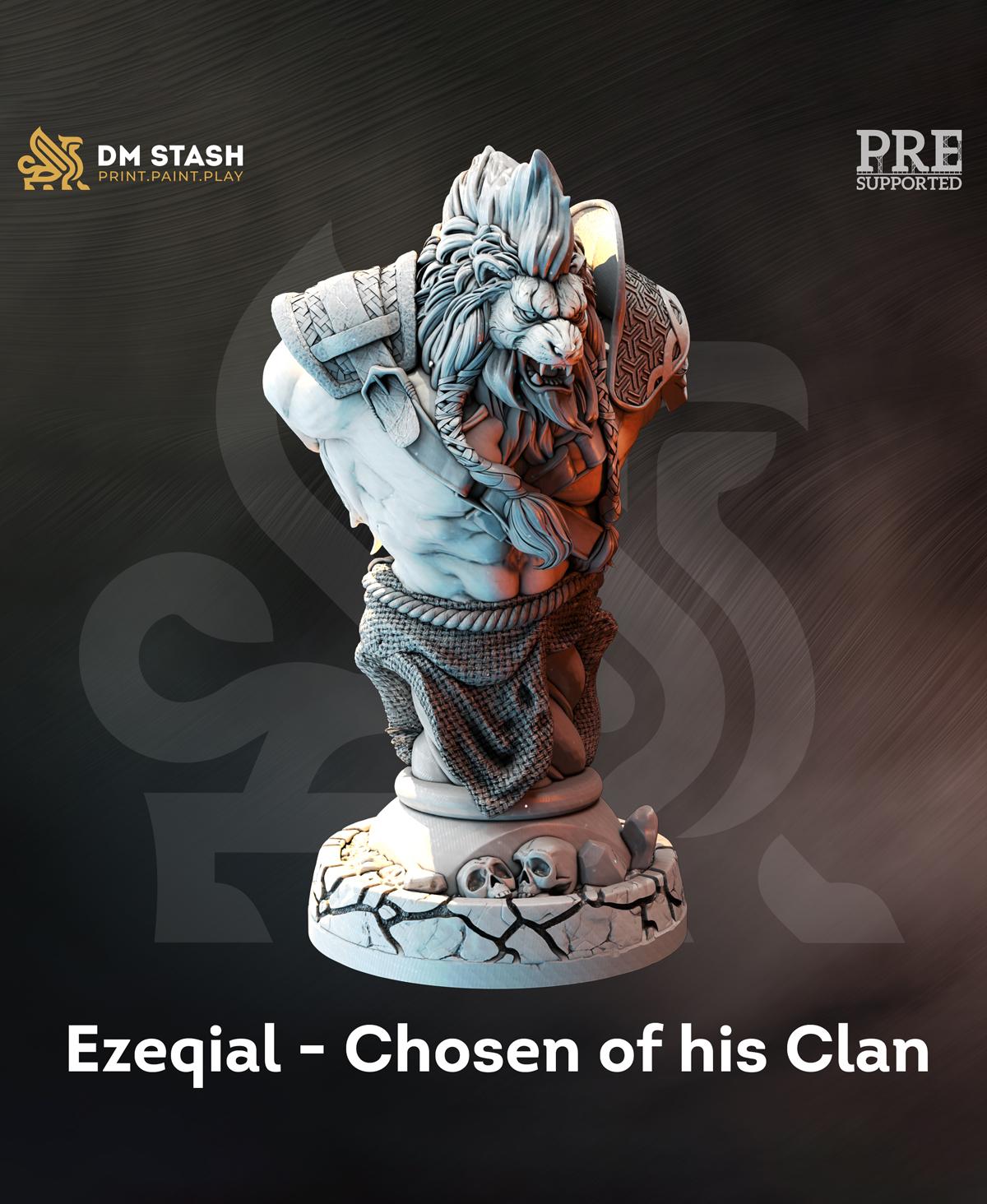 Bust Ezeqial 3d model