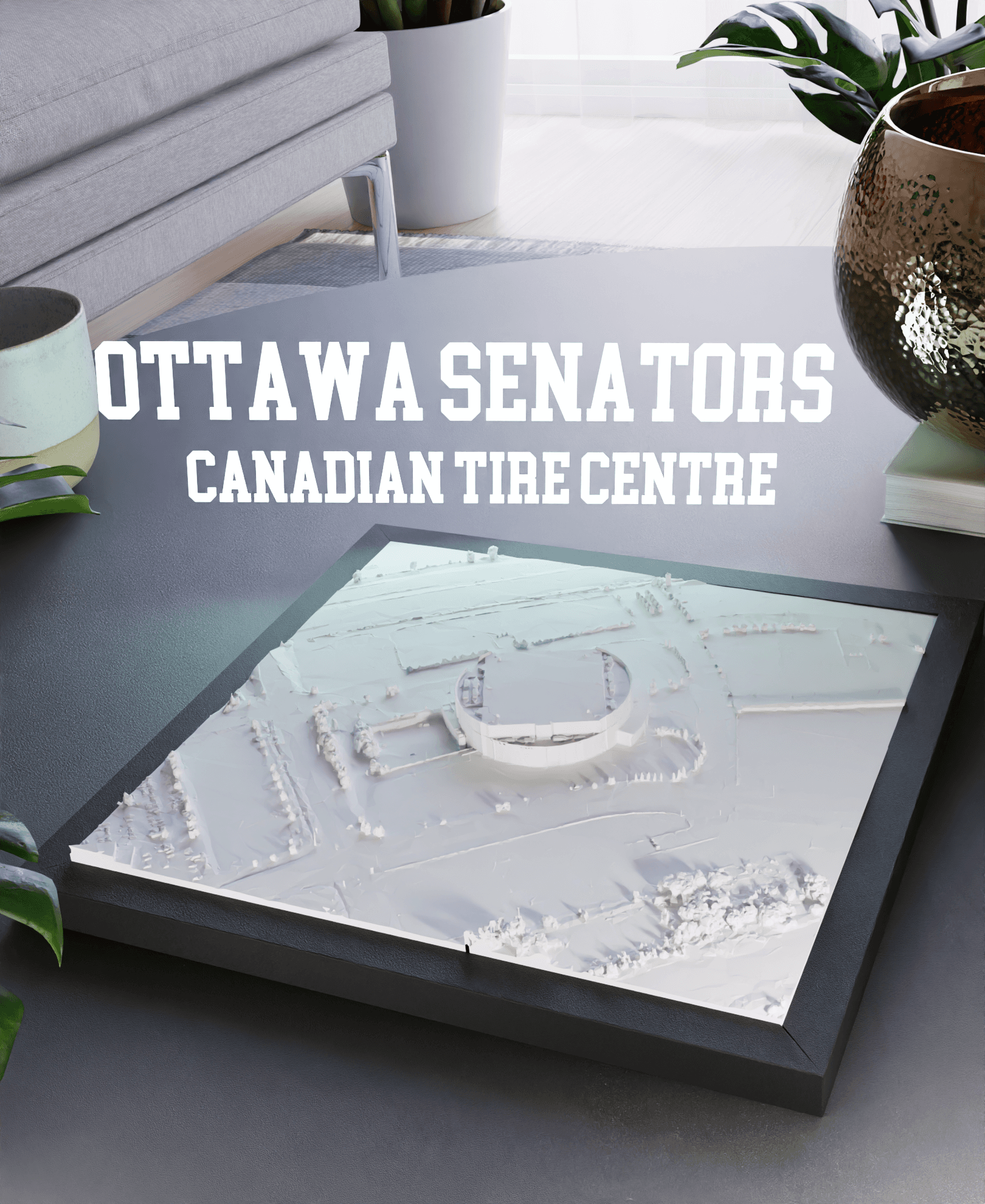 Ottawa Senators - Canadian Tire Centre 3d model