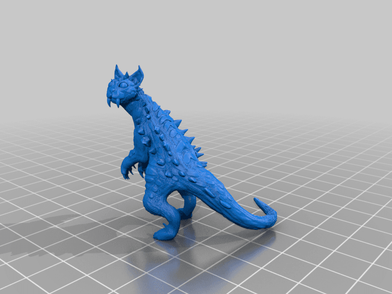 Dinosaur Cat 3d model