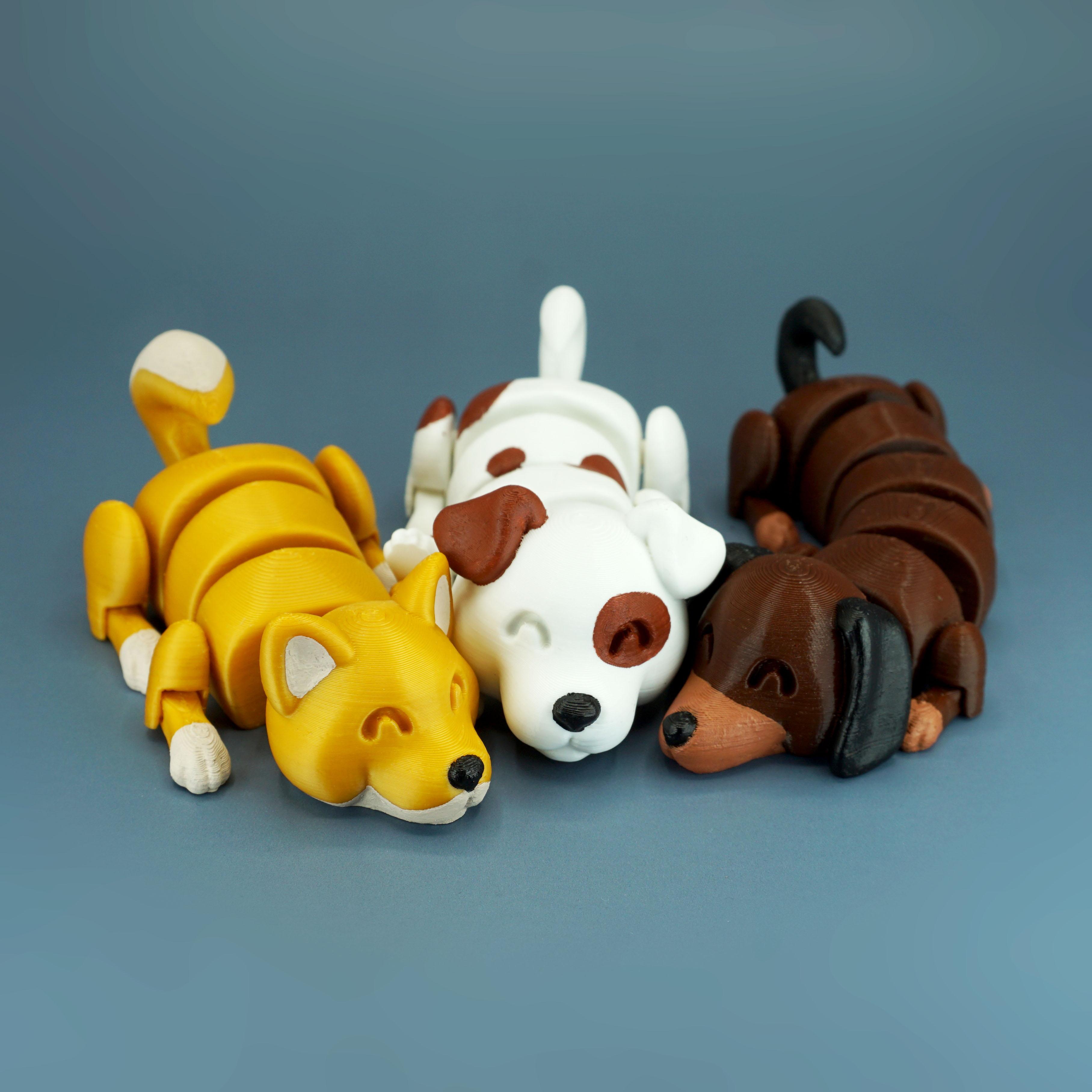 Lazy Dogs 3d model