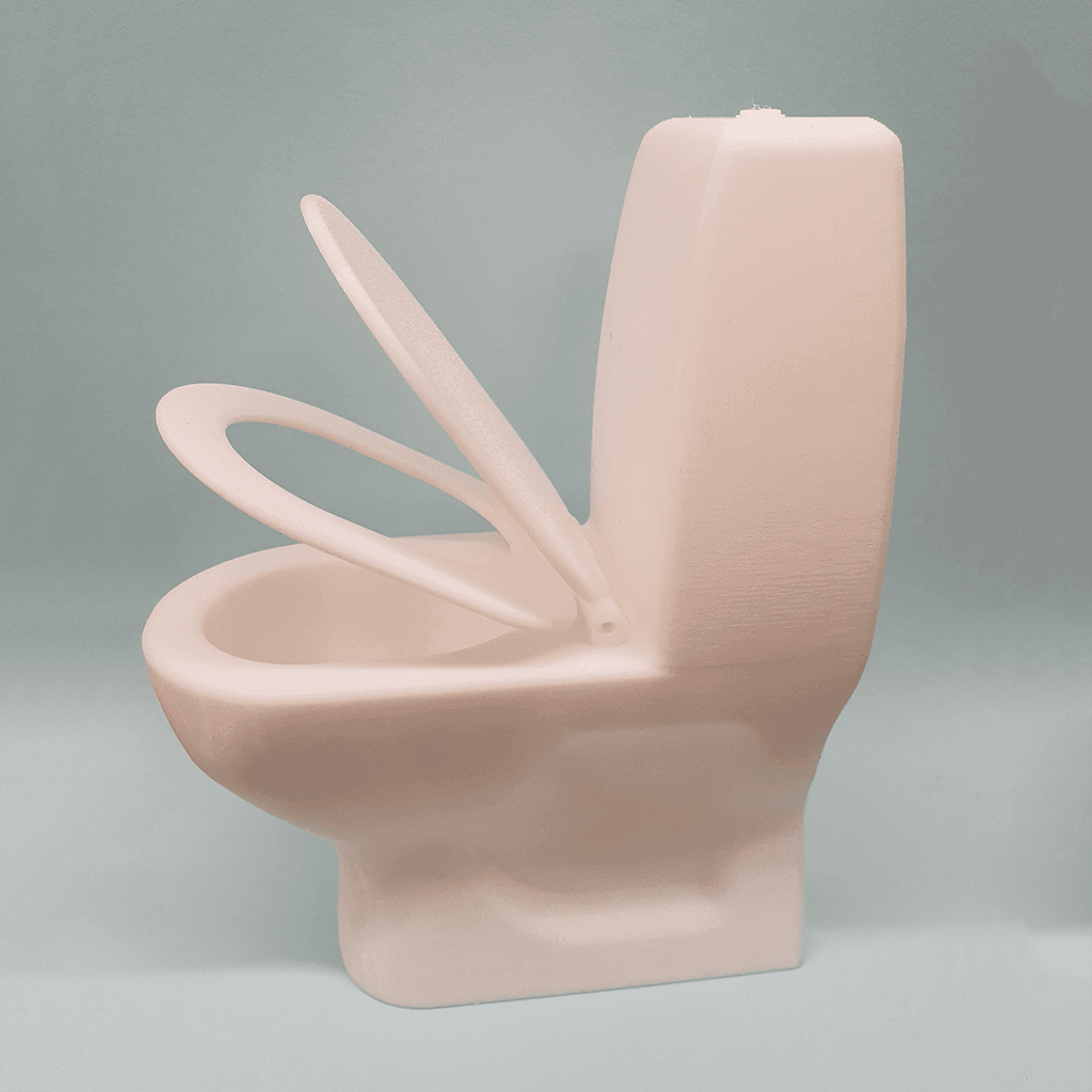 Barbie toilet 3d model