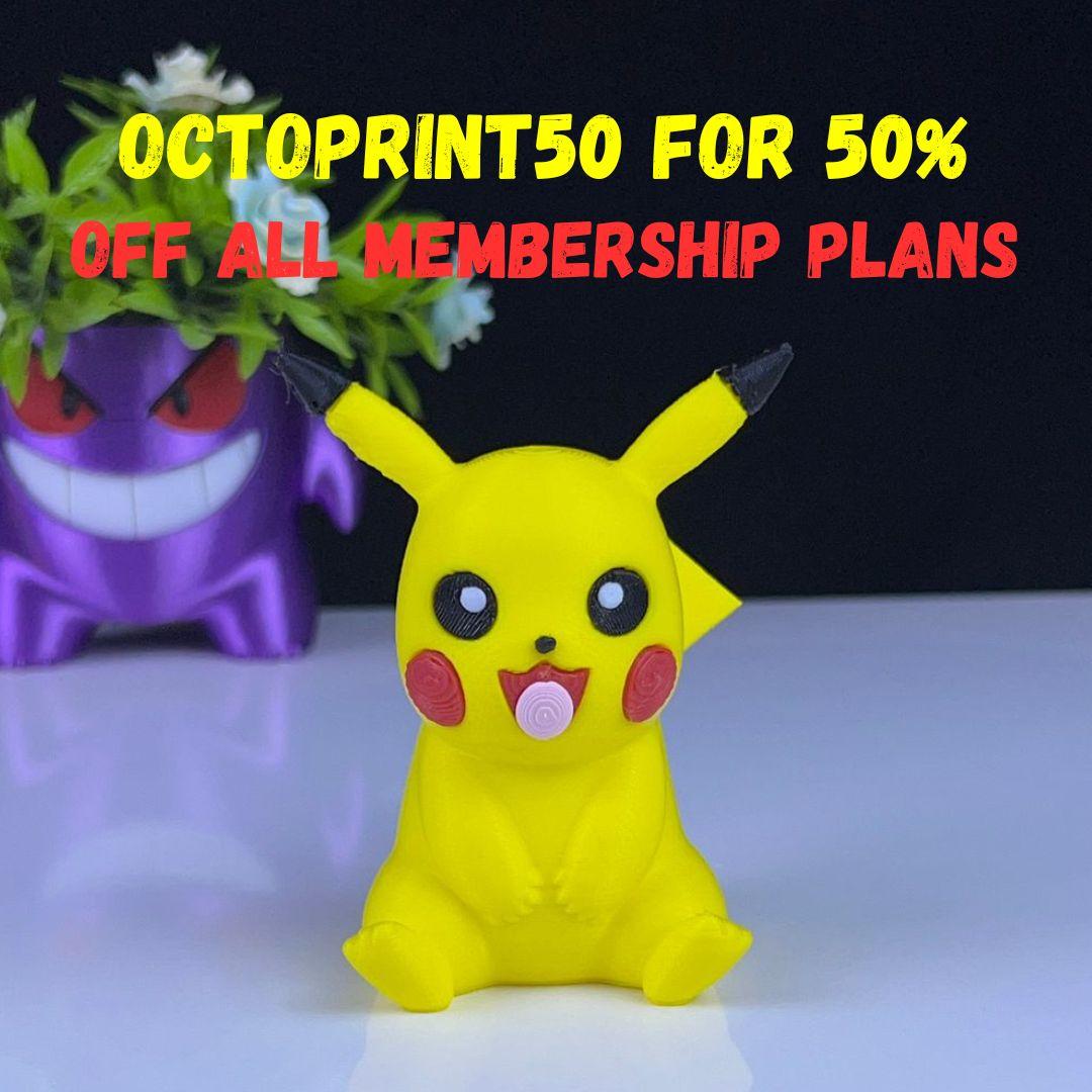 pikachu support free 3d model