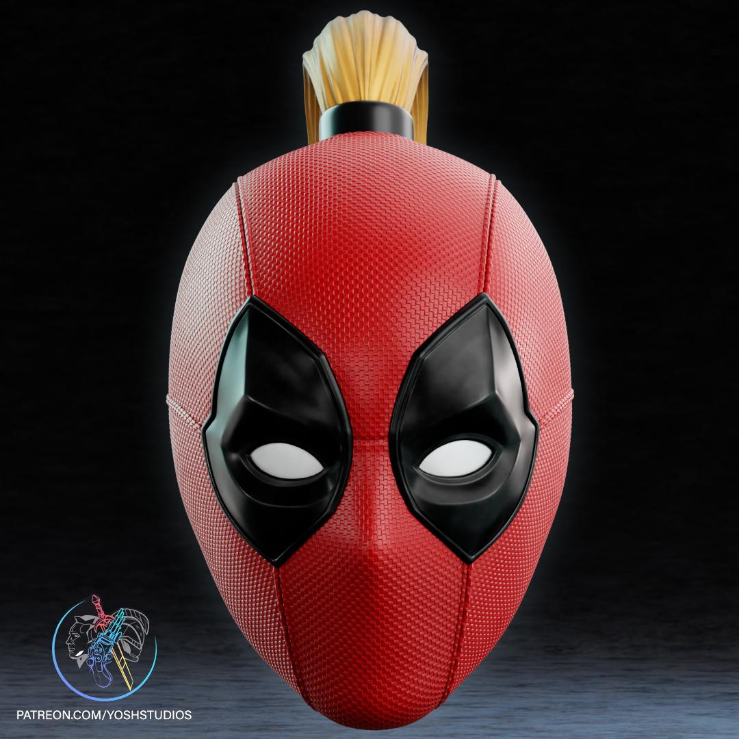 MCU Ladypool Mask 3D Printer STL 3d model