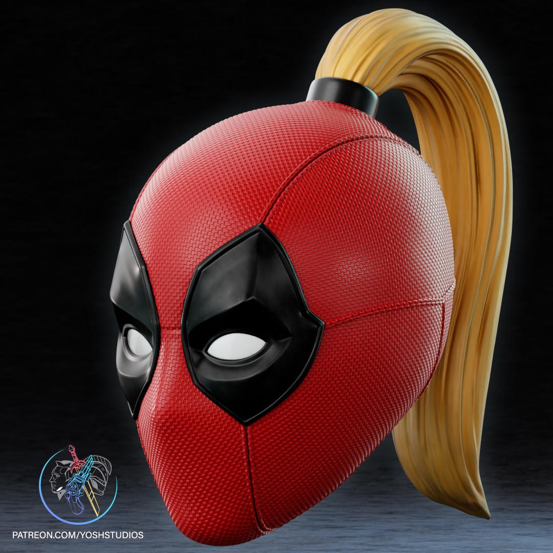 MCU Ladypool Mask 3D Printer STL 3d model