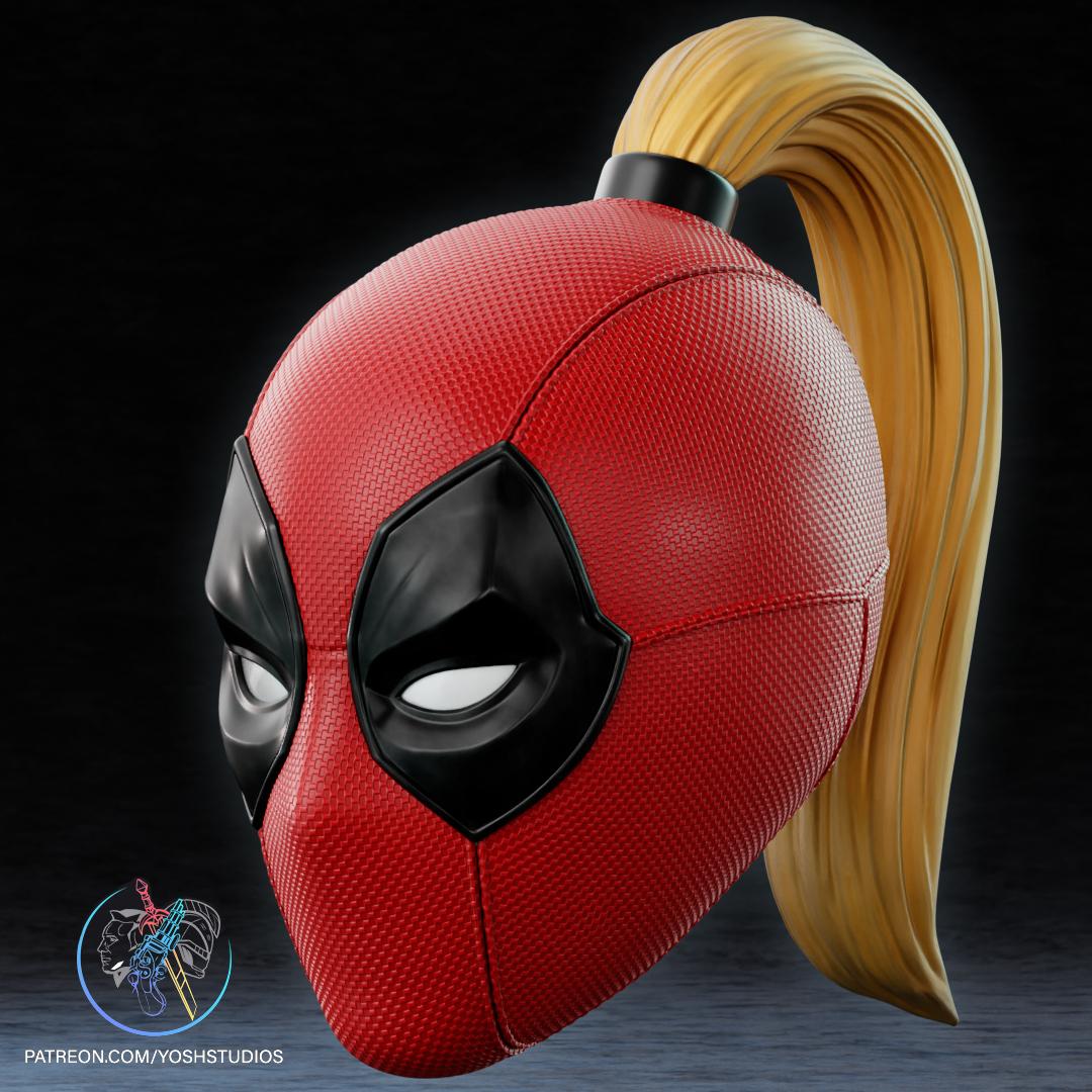 MCU Ladypool Mask 3D Printer STL 3d model