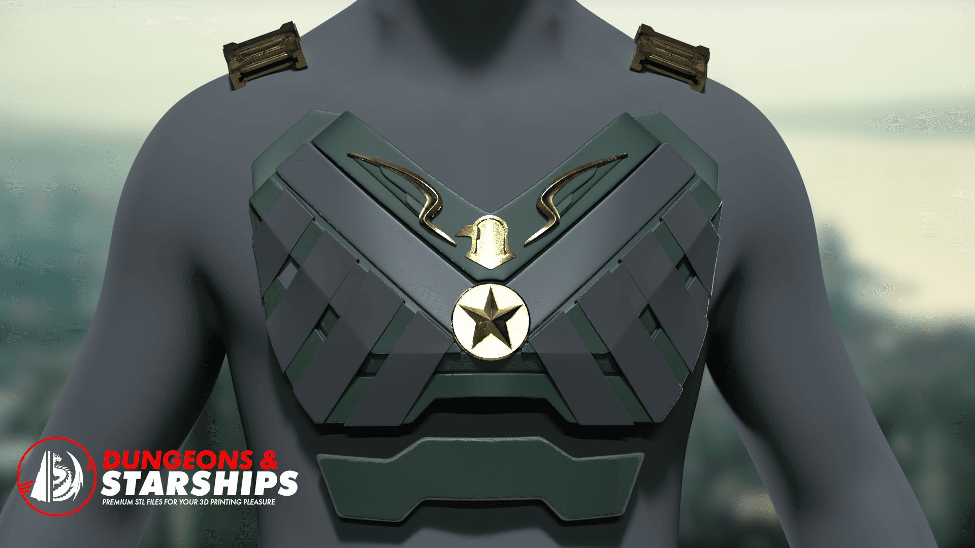 Soldier Boy Armor - The Boys 3d model