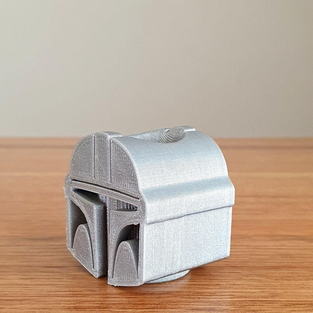 Mandalorian toothbrush holder 3d model