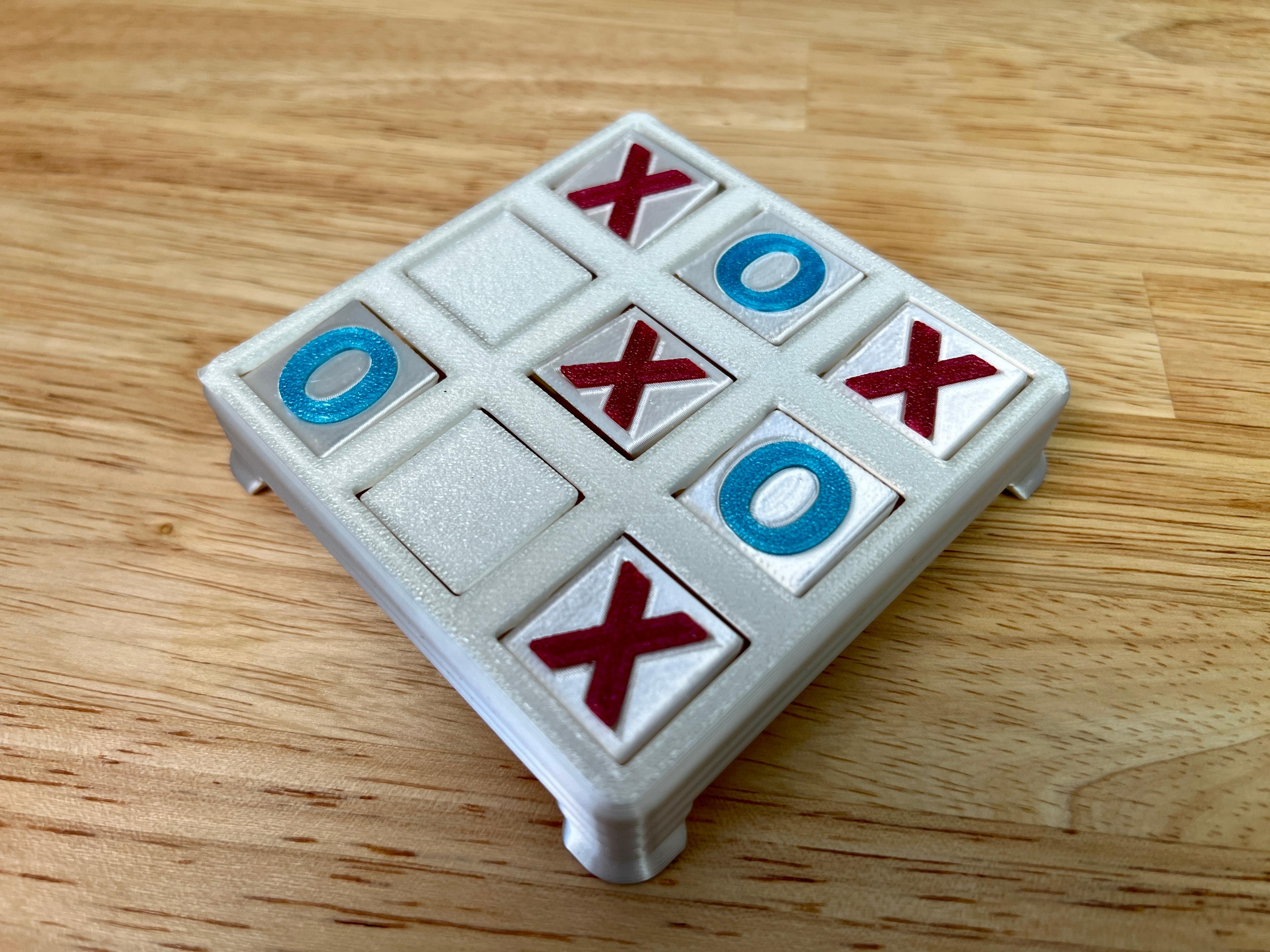 Tic Tac Toe 3d model