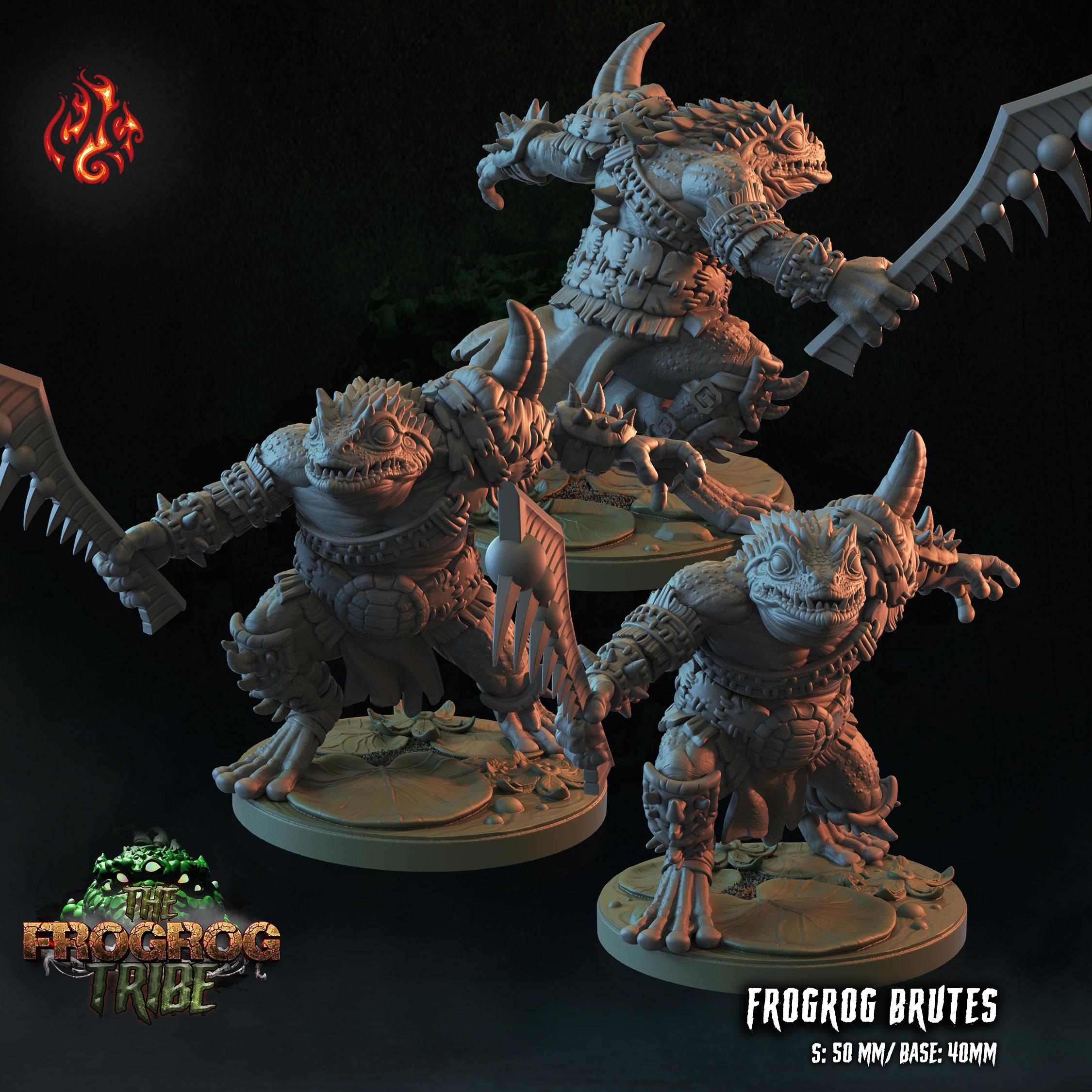 Frogrog Brutes 3d model