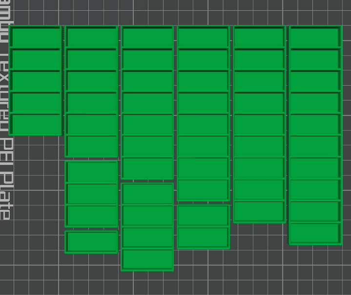 Canon LP-E12 Battery Grids 3d model